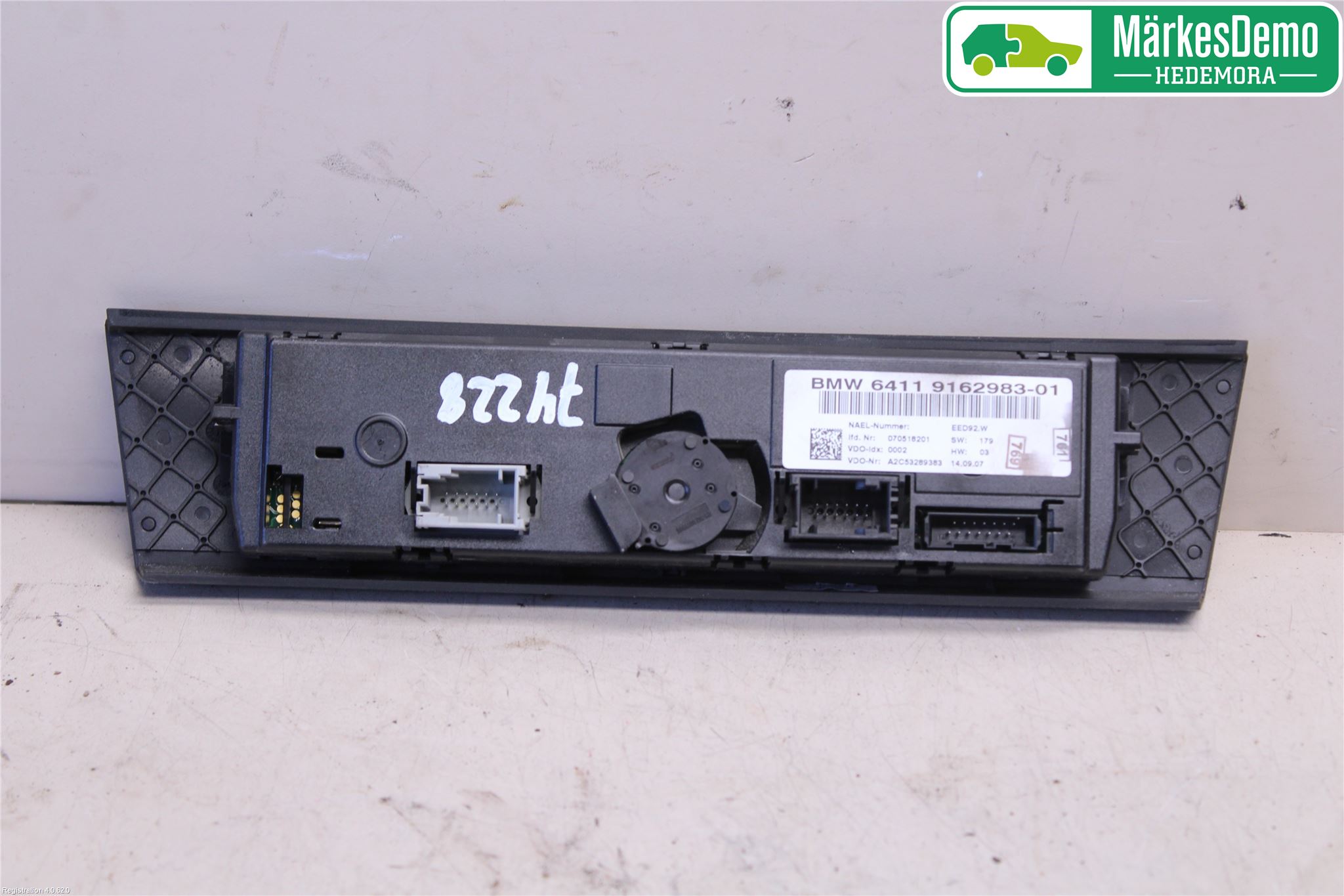 BMW 3 E90/91 SED/TOU 05-12 Varme Ac Betjening-Display