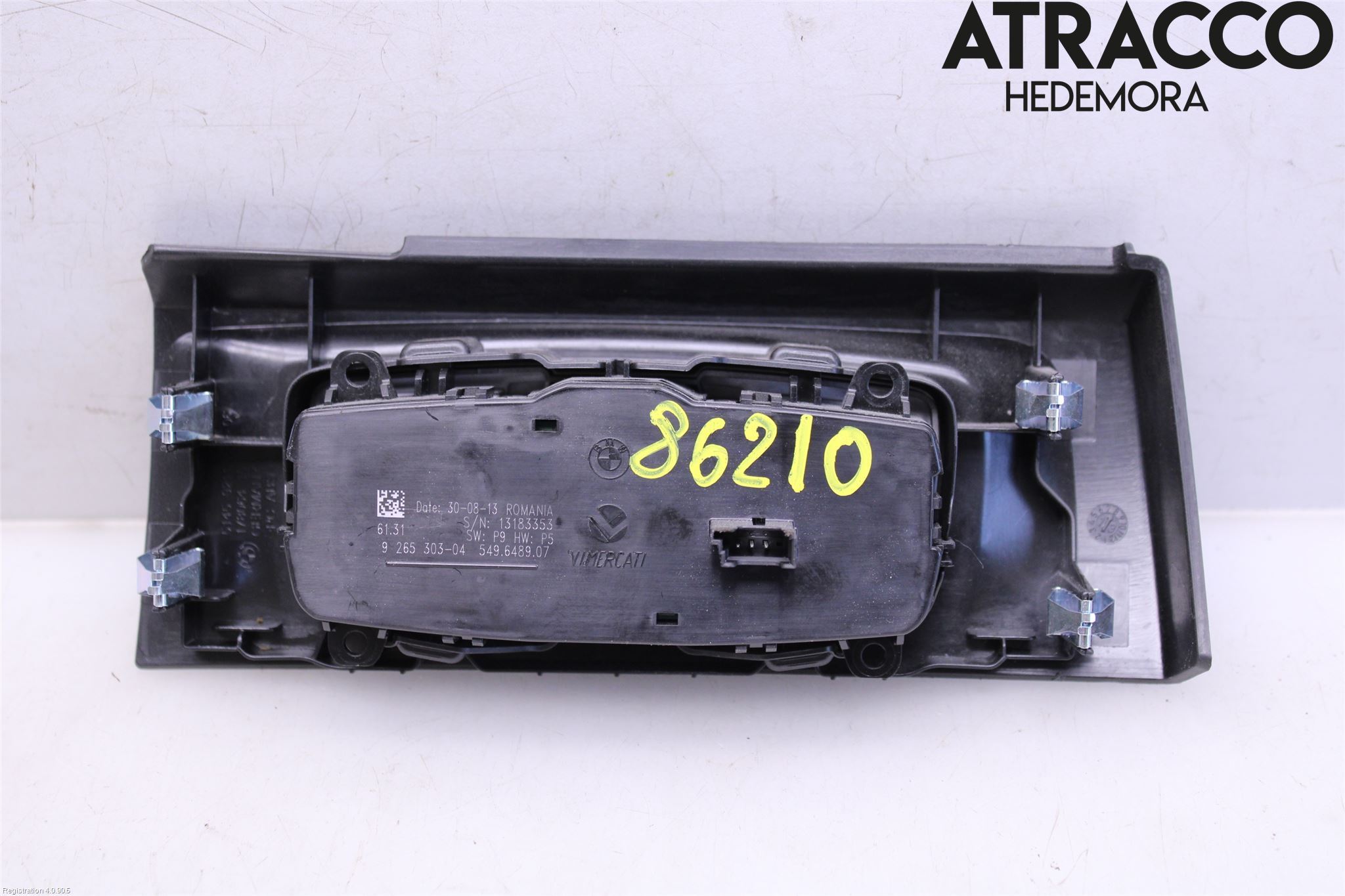 BMW 1 F20/F21 11-19 Bryter Hovedlys