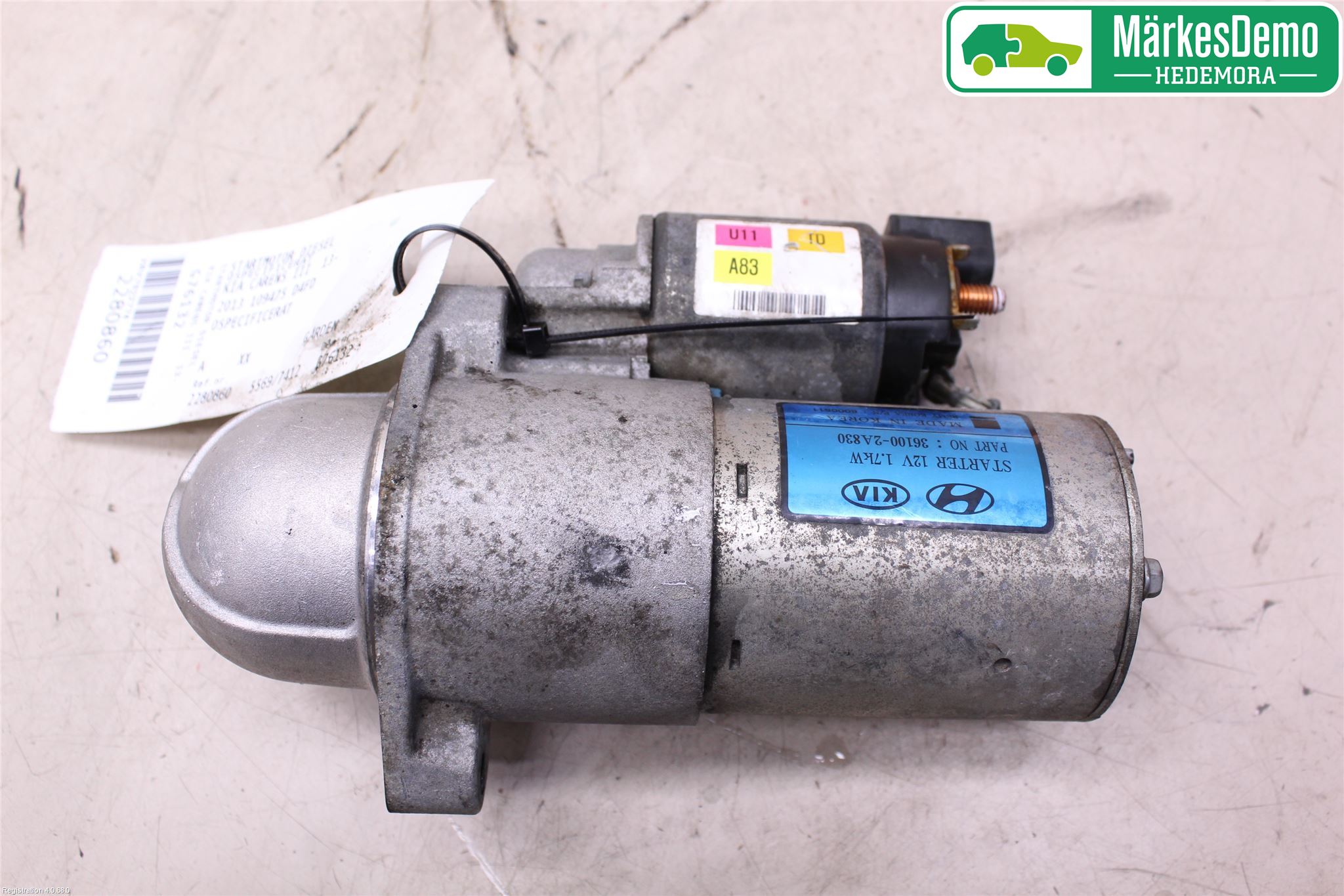 Kia CARENS III 13-19 Startmotor Diesel