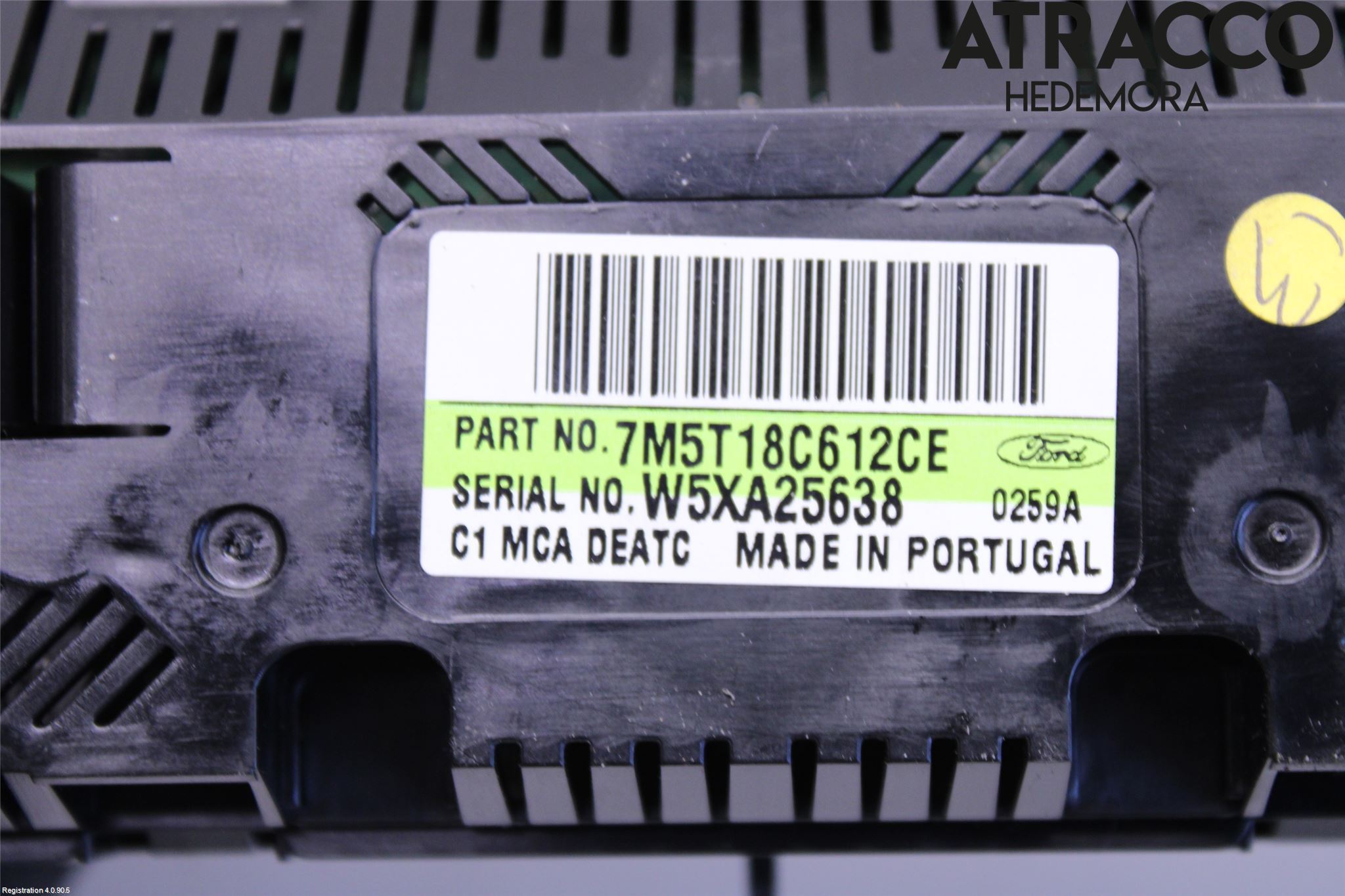 Ford FOCUS 08-11 Varme Ac Betjening-Display