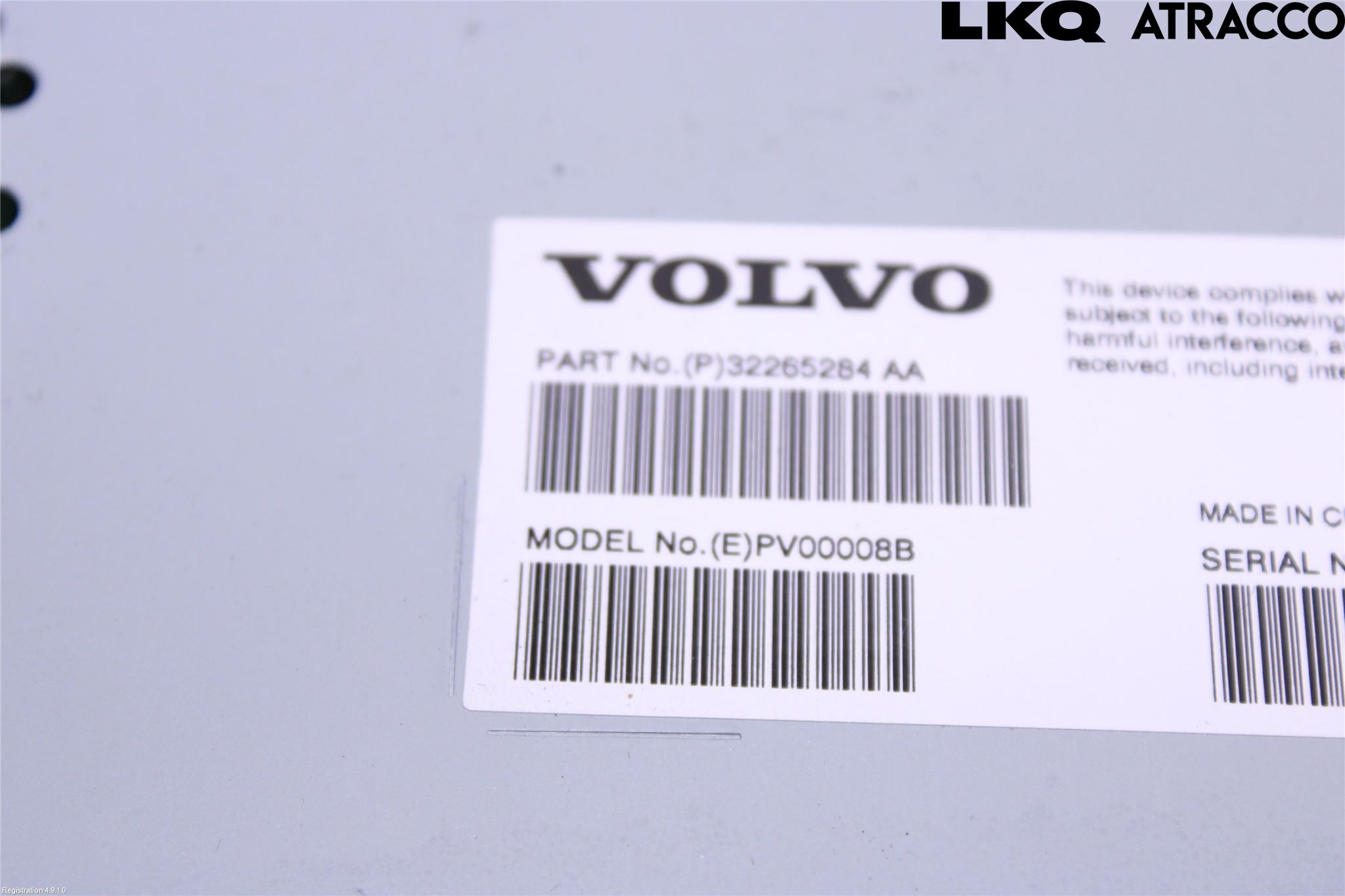 Volvo V60 19- Stereo Forsterker