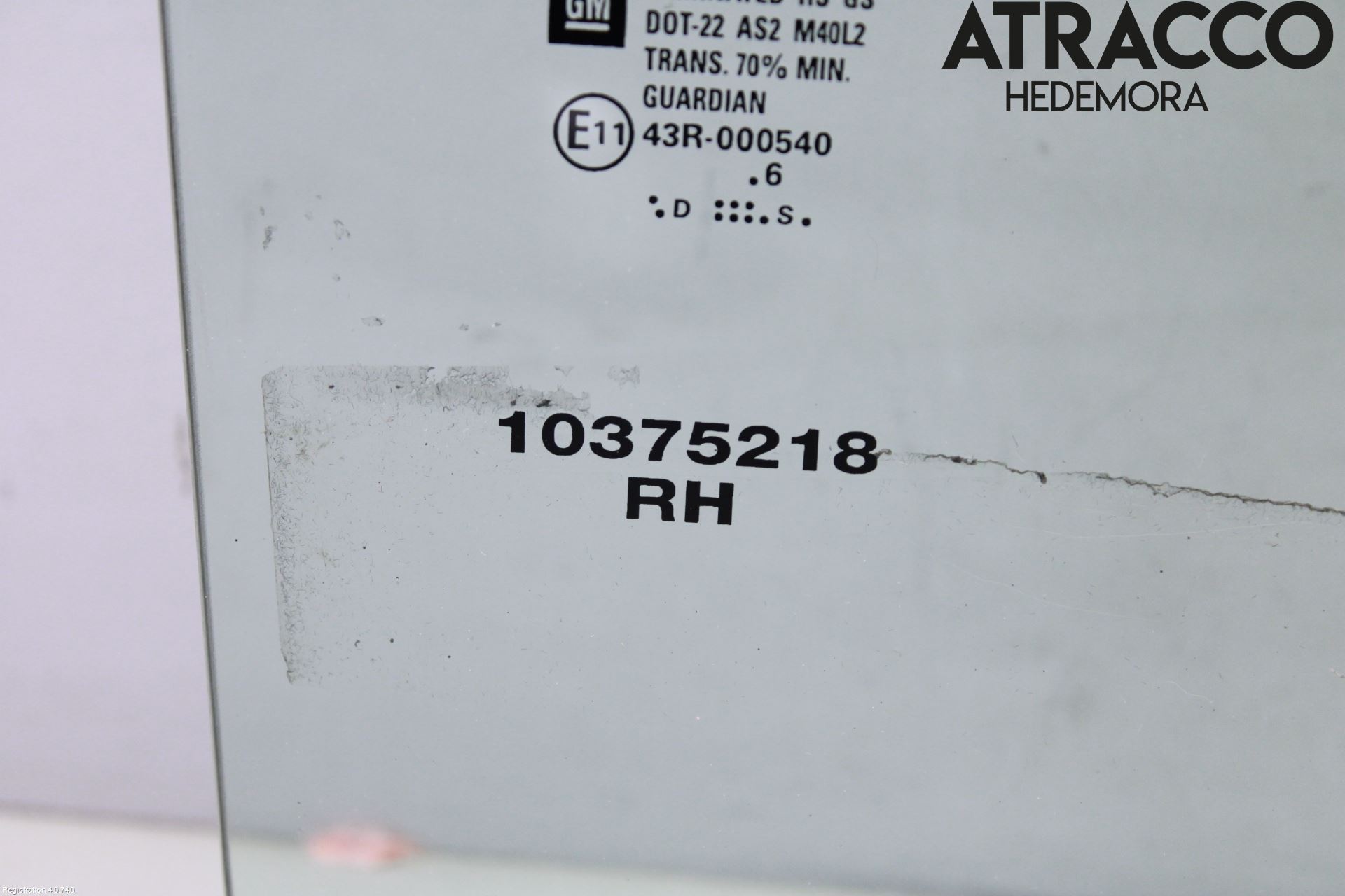 Saab 9-7X Dørrute Foran Høyre 4 Dørs