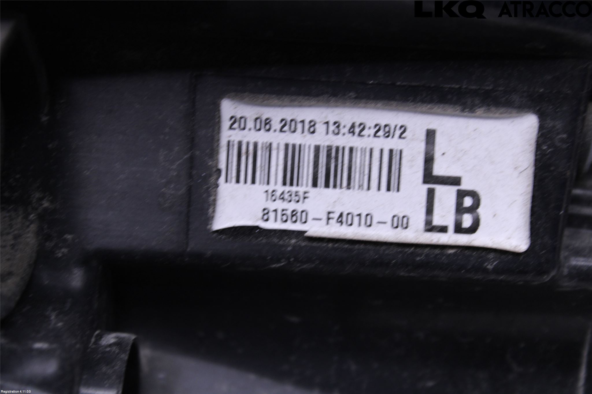 Toyota C-HR 16-23 Baklykt Venstre