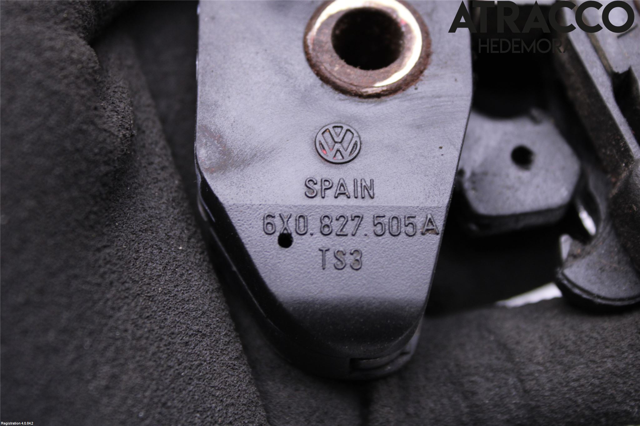 Volkswagen VW POLO 95-01 Bakluke-Lokk Låsekasse