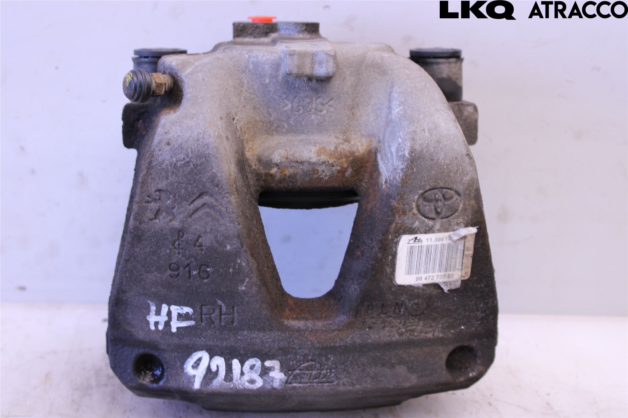 Peugeot EXPERT/E-EXPERT 17- Bremsecaliper Foran Høyre