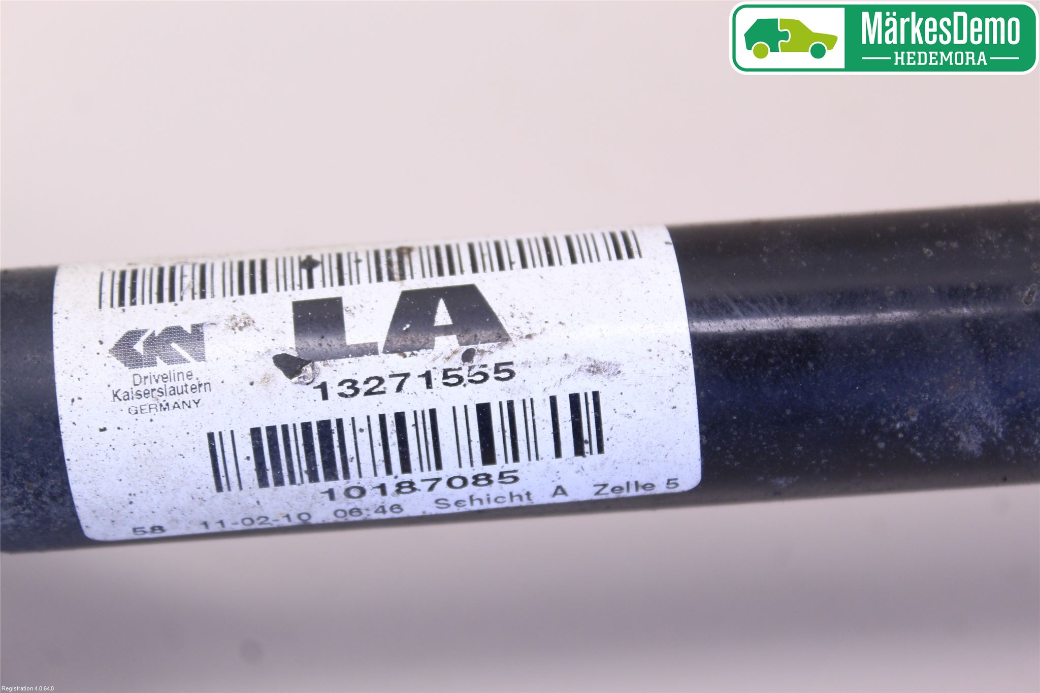 Opel ASTRA J 10-15 Drivaksel Foran Kompl Venstre