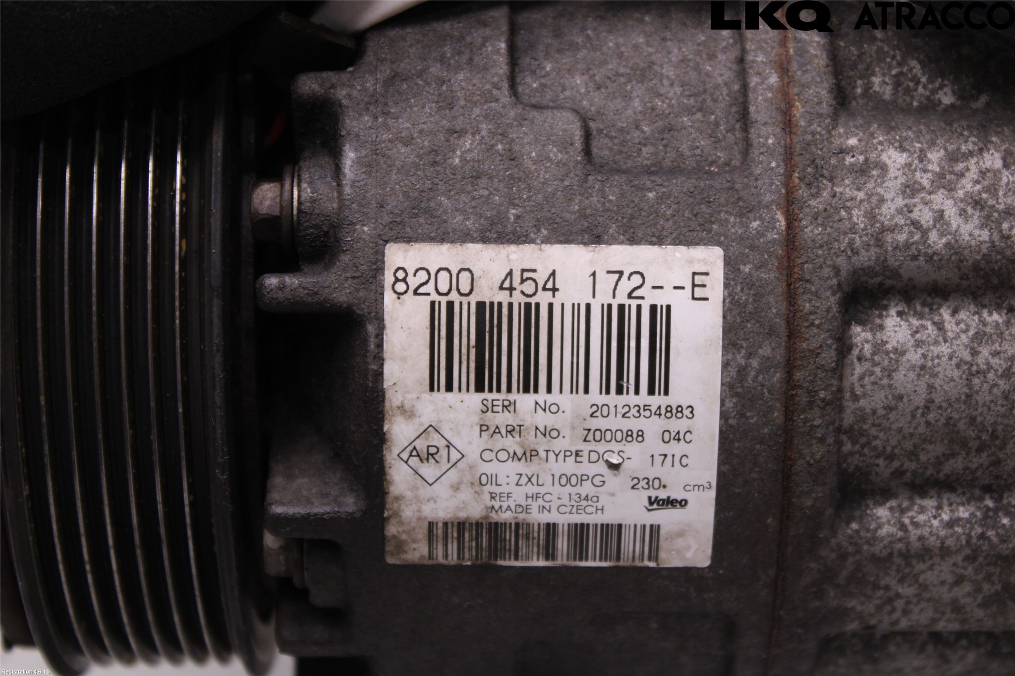Nissan PRIMASTAR Varme Ac Kompressor