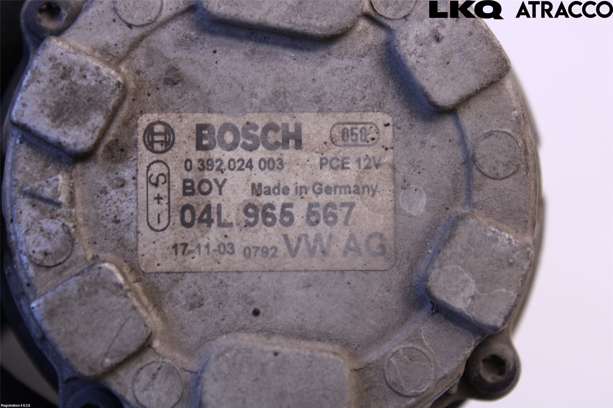 Volkswagen VW PASSAT 15-19 Varme Sirkulasjonspumpe