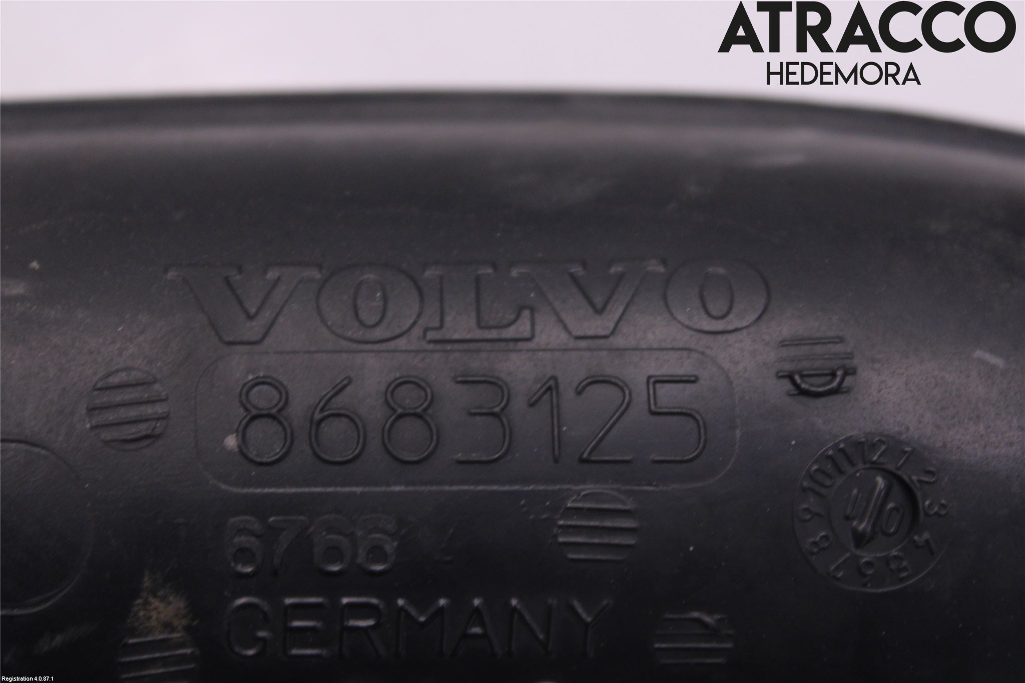 Volvo S80 99-03 Inns Gummibelg - Slange
