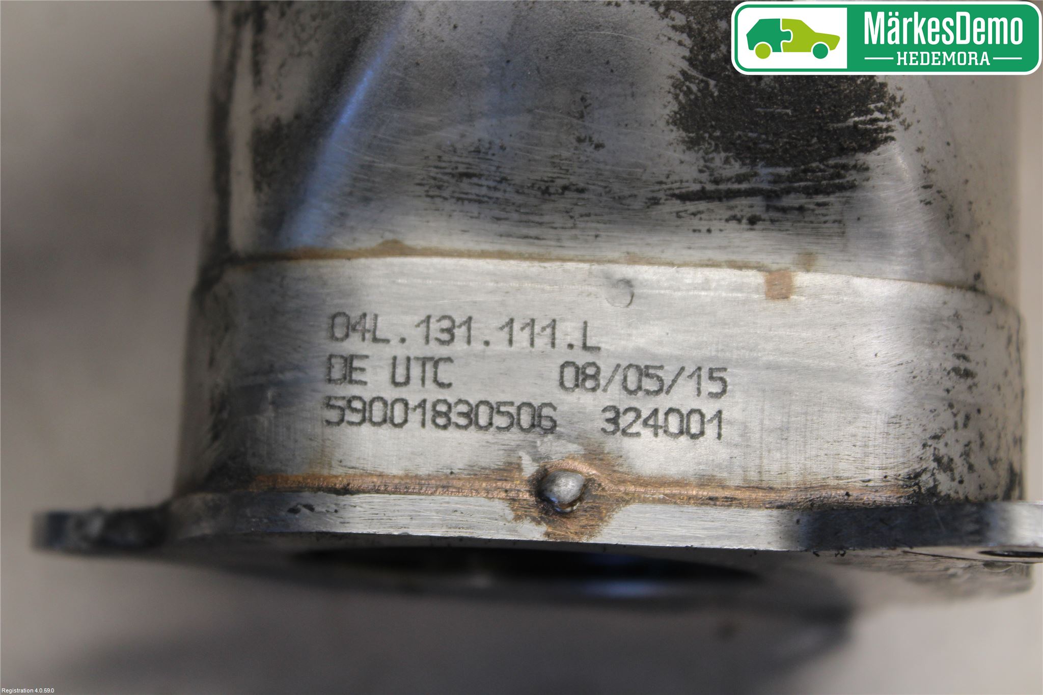 Volkswagen VW PASSAT 15-19 Intercooler Rør-Slange