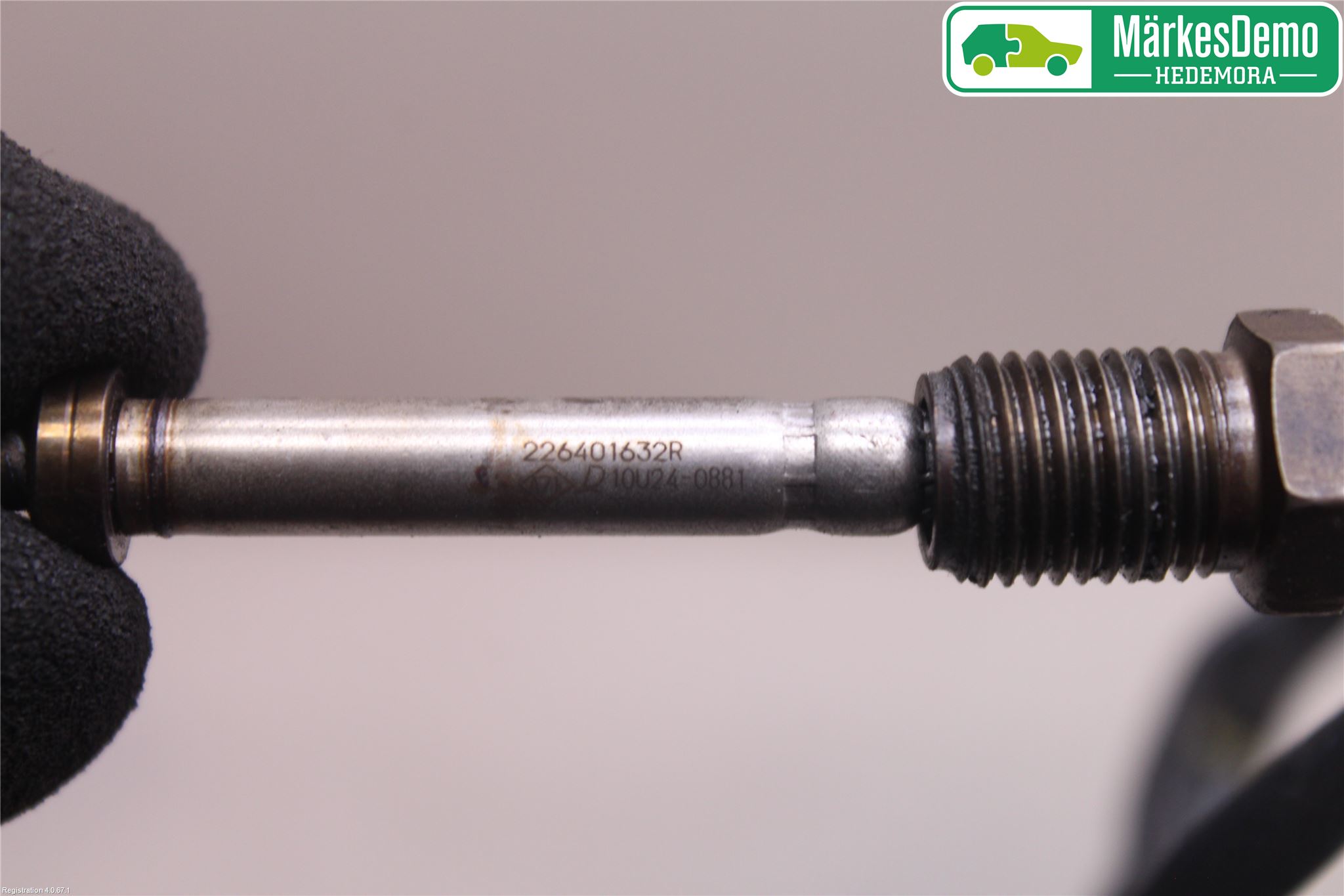 Renault KANGOO II 15-21 Sensor Temp-Trykk Avgass