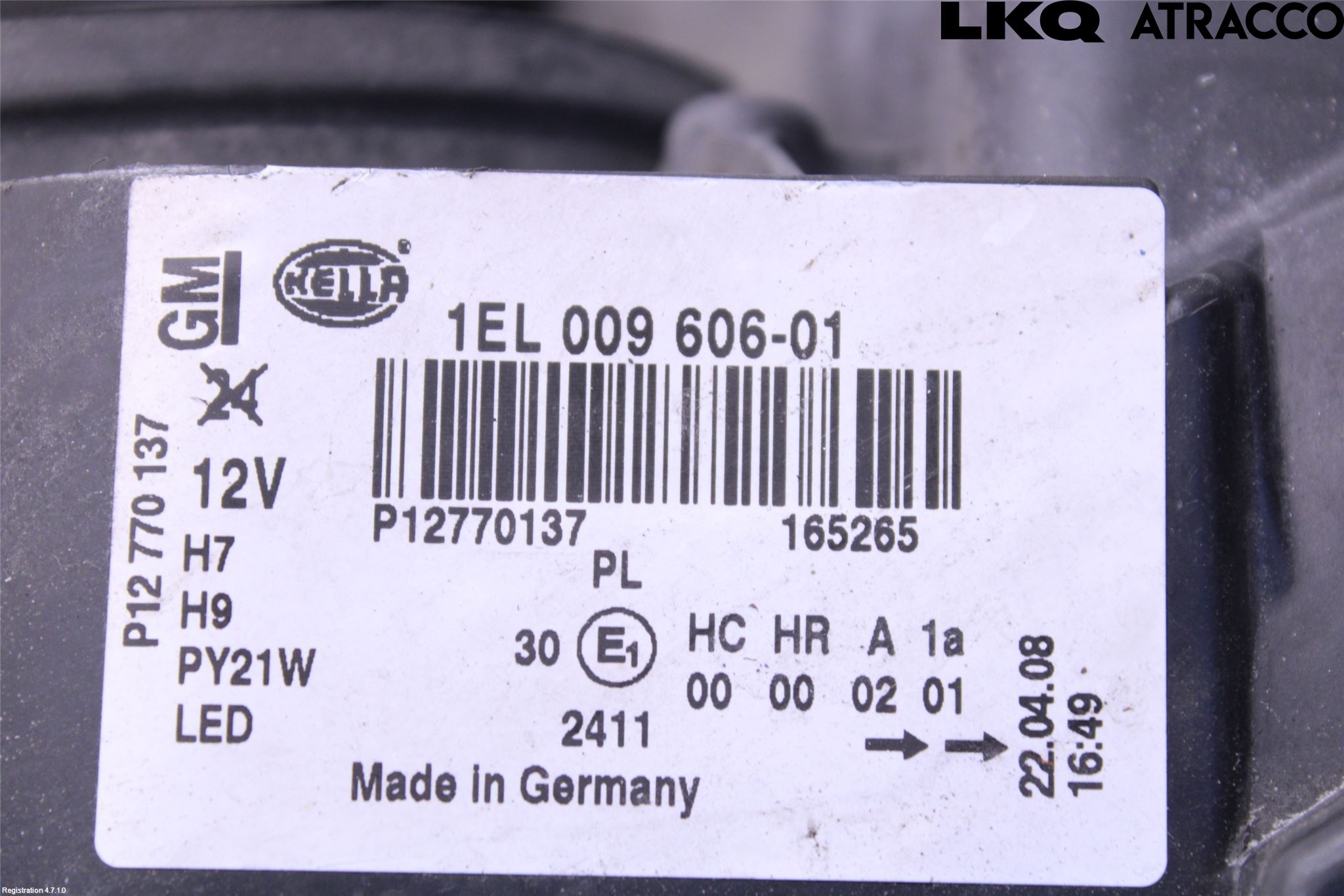 Saab 9-3 VER2/VER3 08-15 Frontlykt Venstre