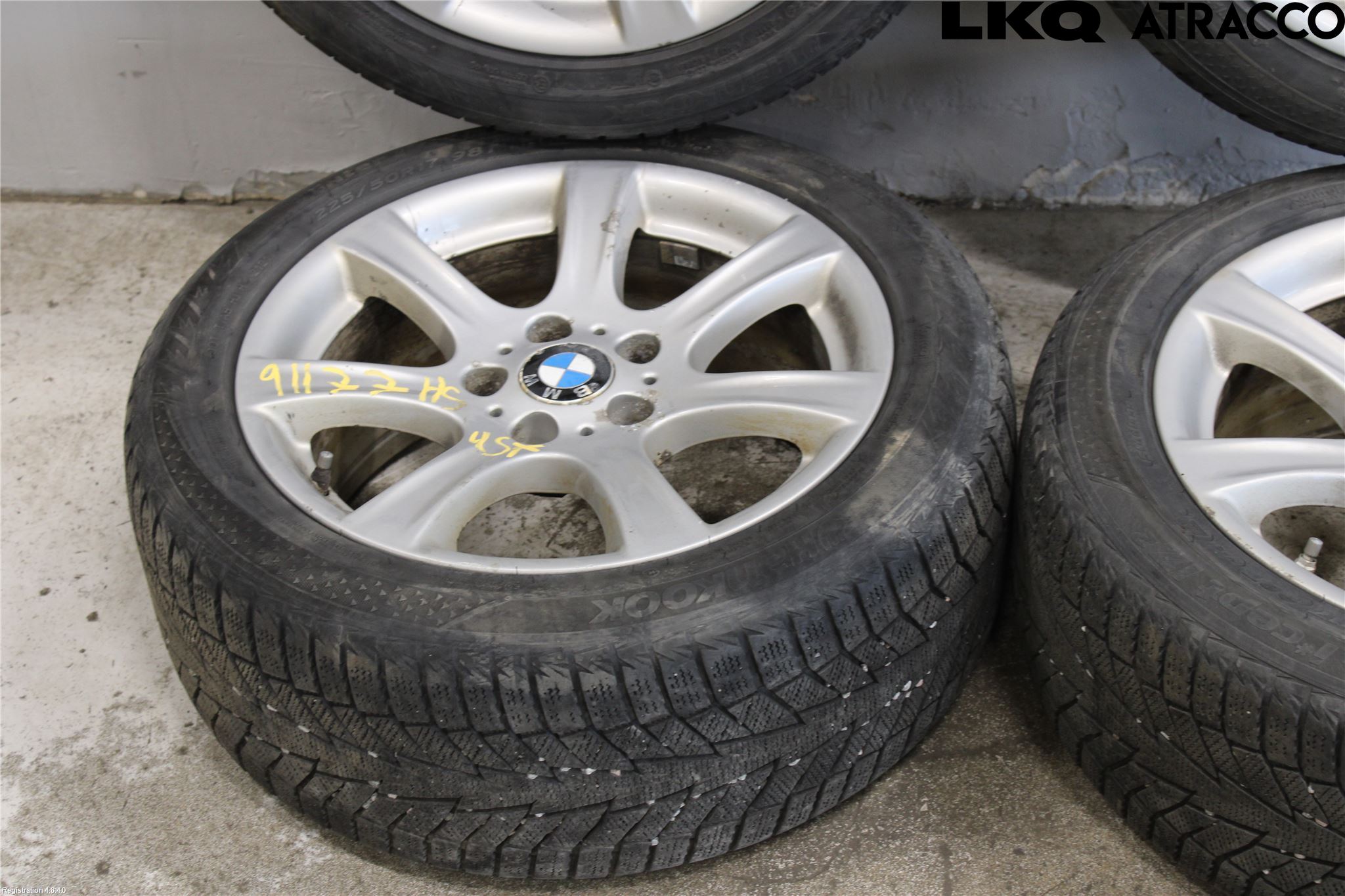 BMW 3 GT F34 13-19 Dekk Vinter På Alu Felg 4Stk