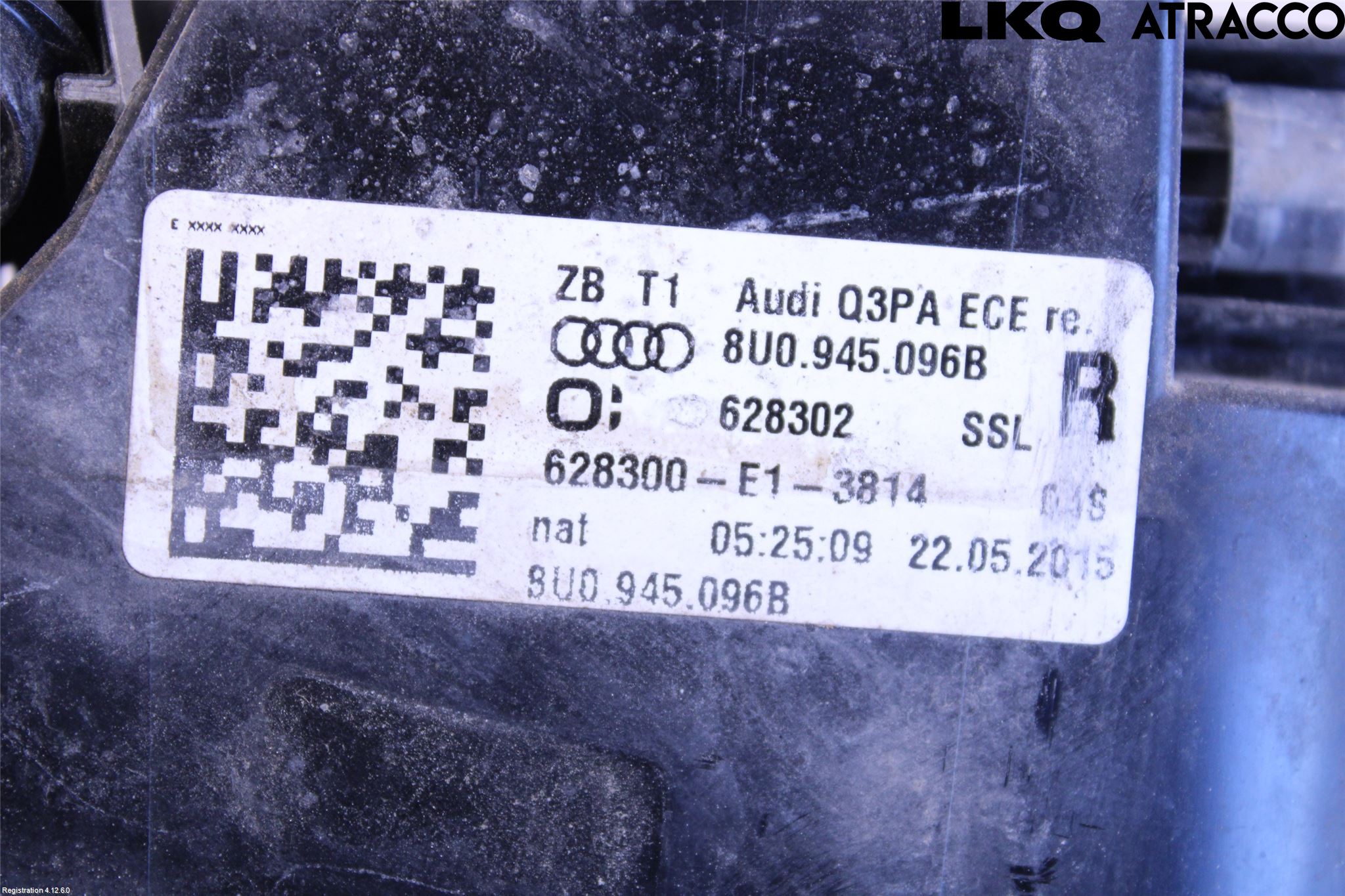 Audi Q3 8U 12-18 Refleks Bak