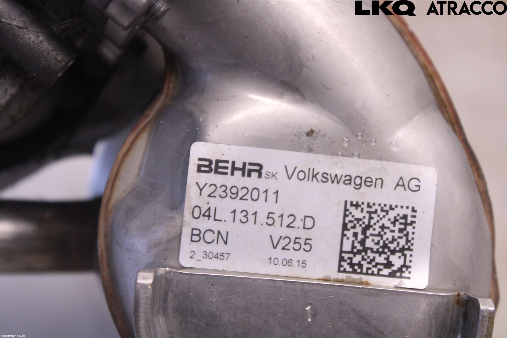 Volkswagen VW PASSAT 15-19 Eksos Kjøler