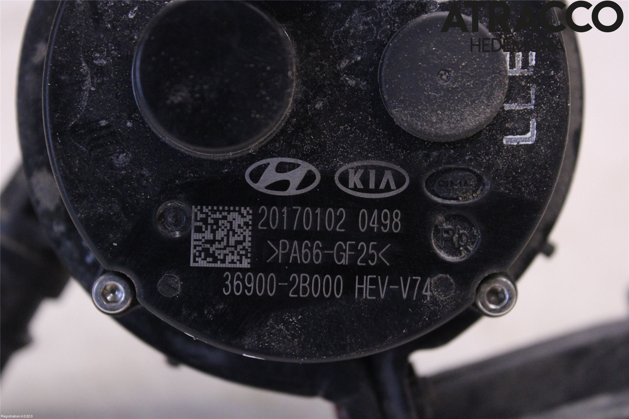 Kia NIRO (DE) 17-22 Varme Sirkulasjonspumpe