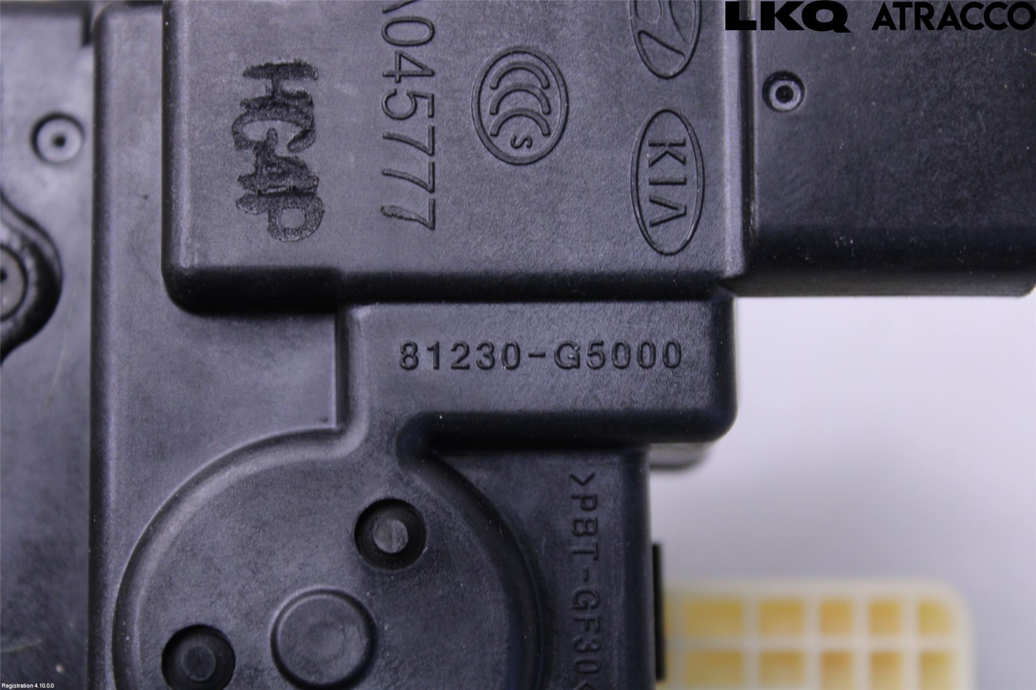 Kia NIRO (DE) 17-22 Bakluke-Lokk Låsekasse