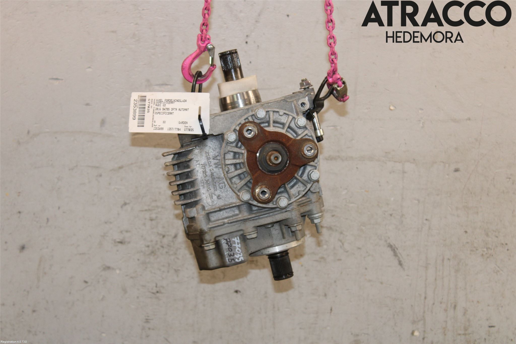 Audi Q3 8U 12-18 Gearkasse Fordelingskasse