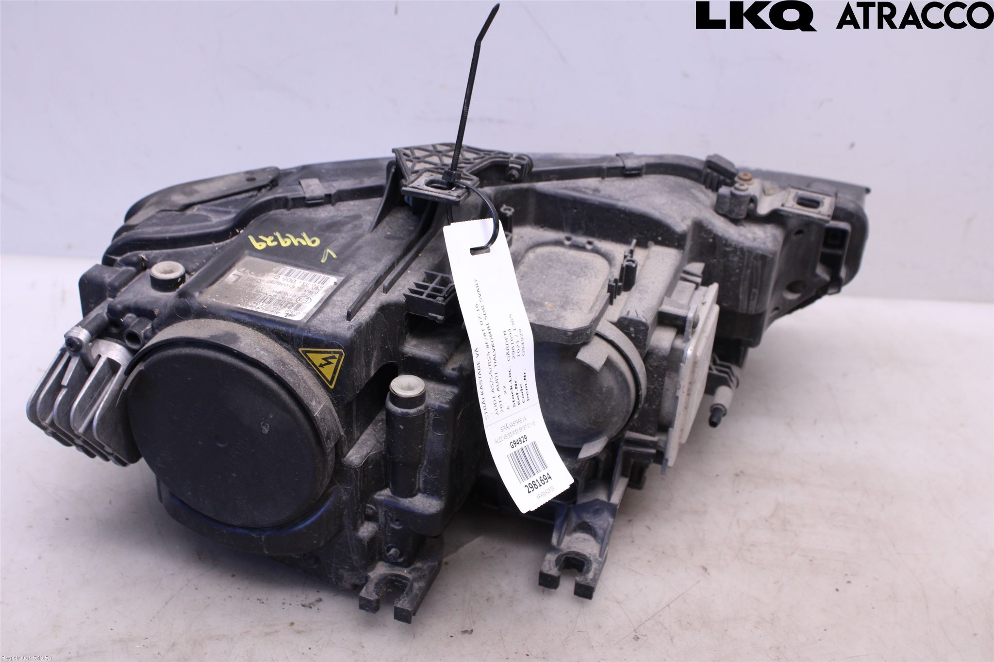 Audi A5 07-16 Frontlykt Venstre
