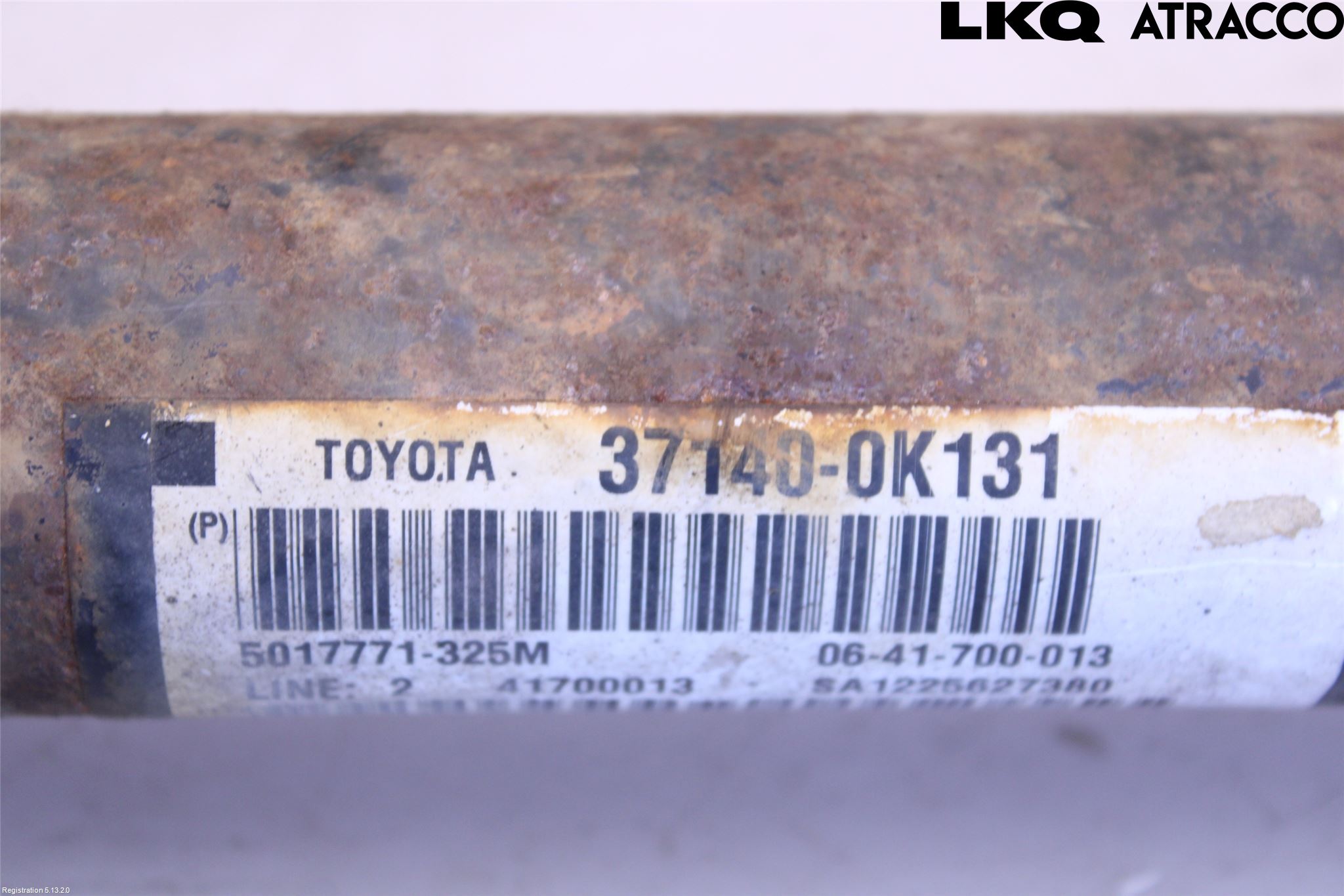 Toyota HILUX 05-16 Mellomaksel Fremre 4Wd
