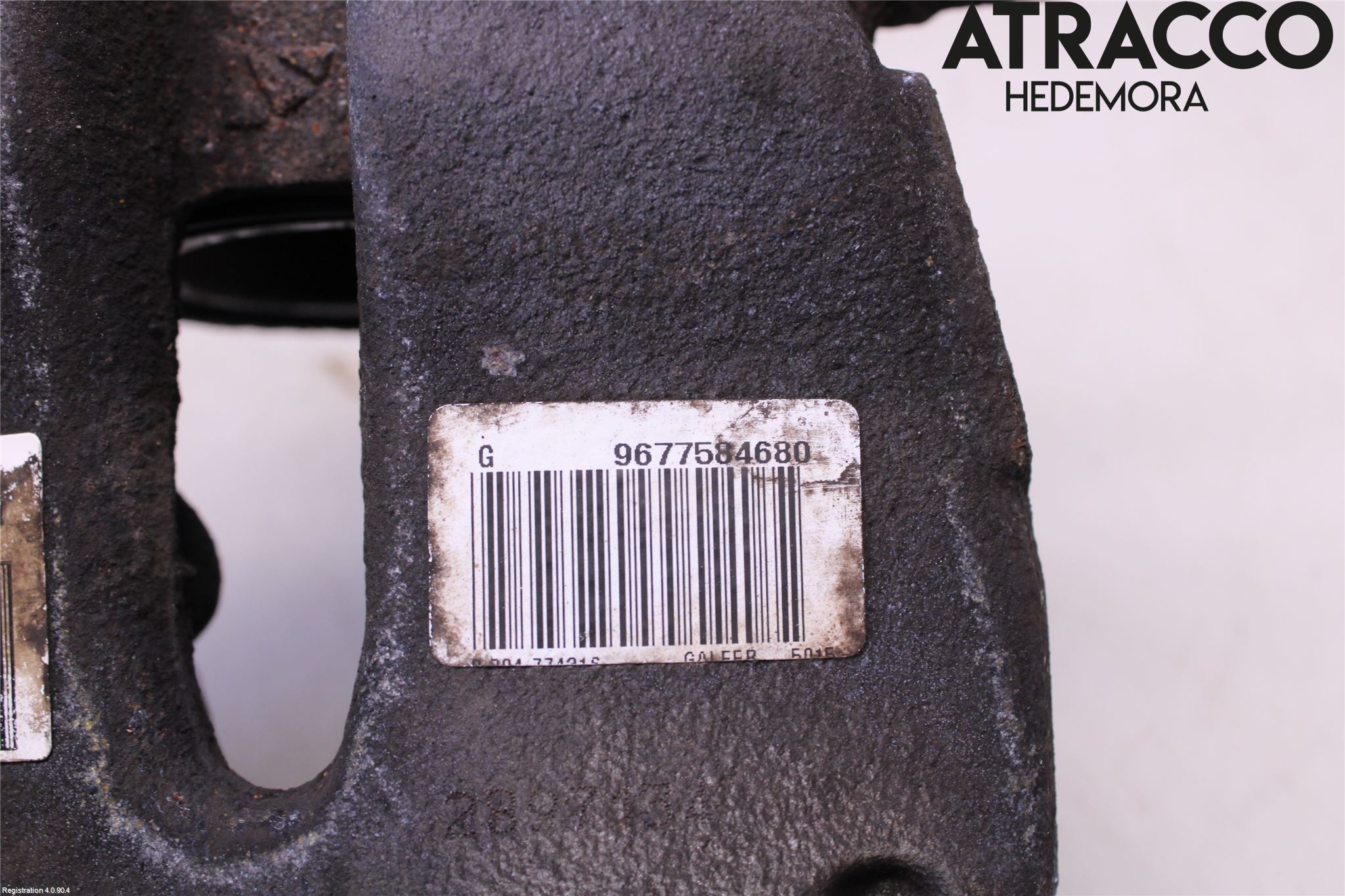 Peugeot 2008 13-20 Bremsecaliper Foran Venstre