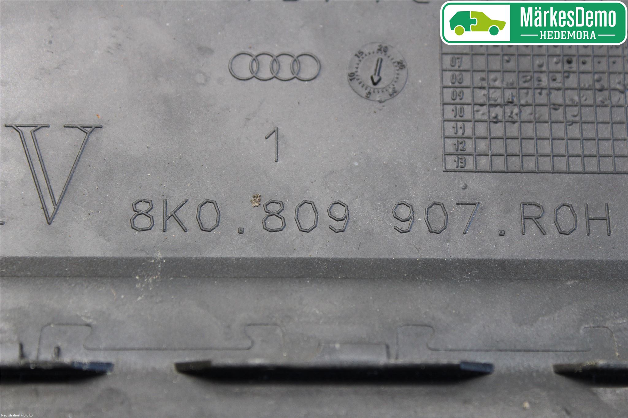 Audi A4/S4 08-11 Drivstoff Tankluke