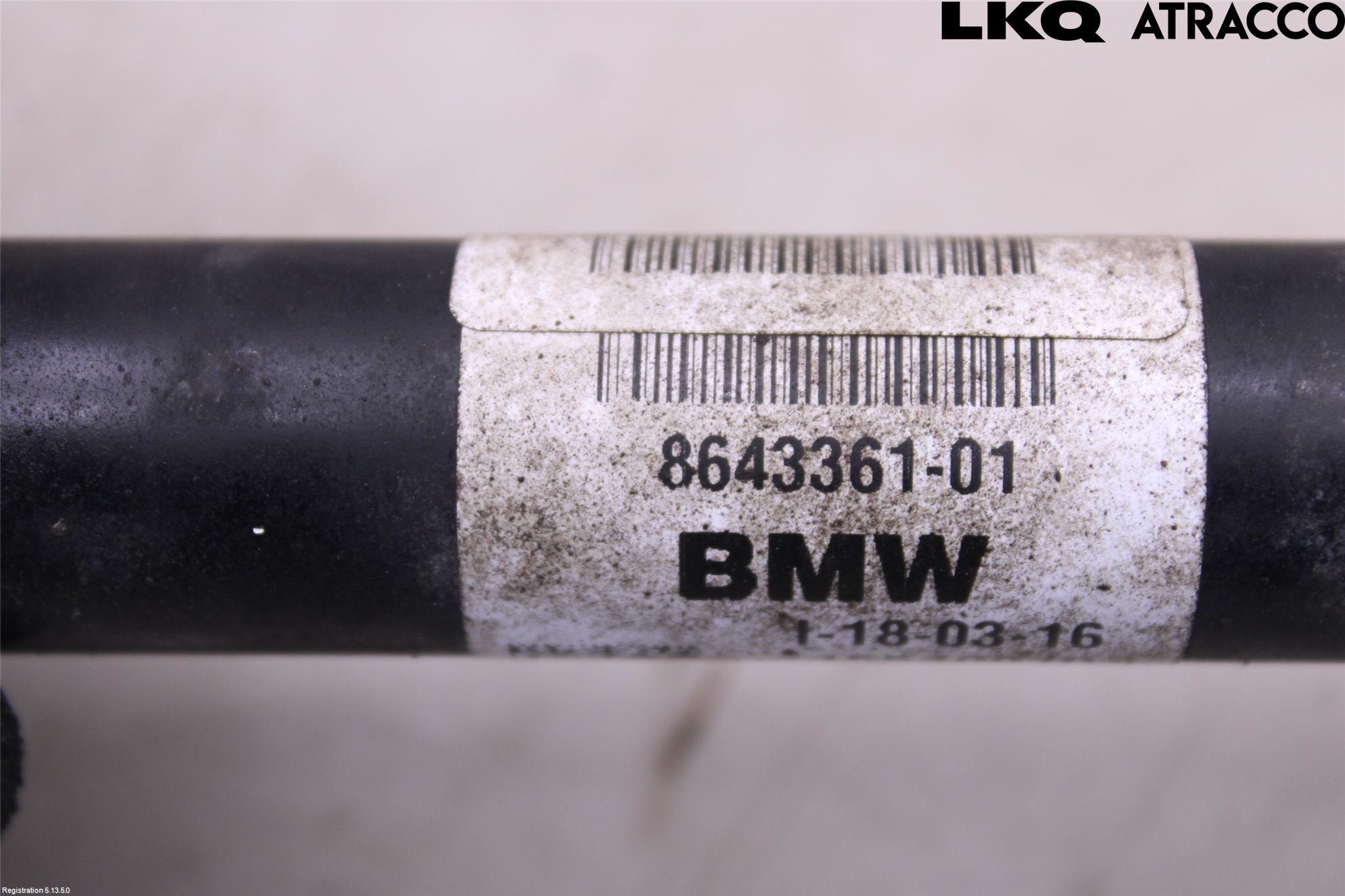 Mini ONE/COOPER 3DR F56 14-24 Drivaksel Foran Kompl Venstre