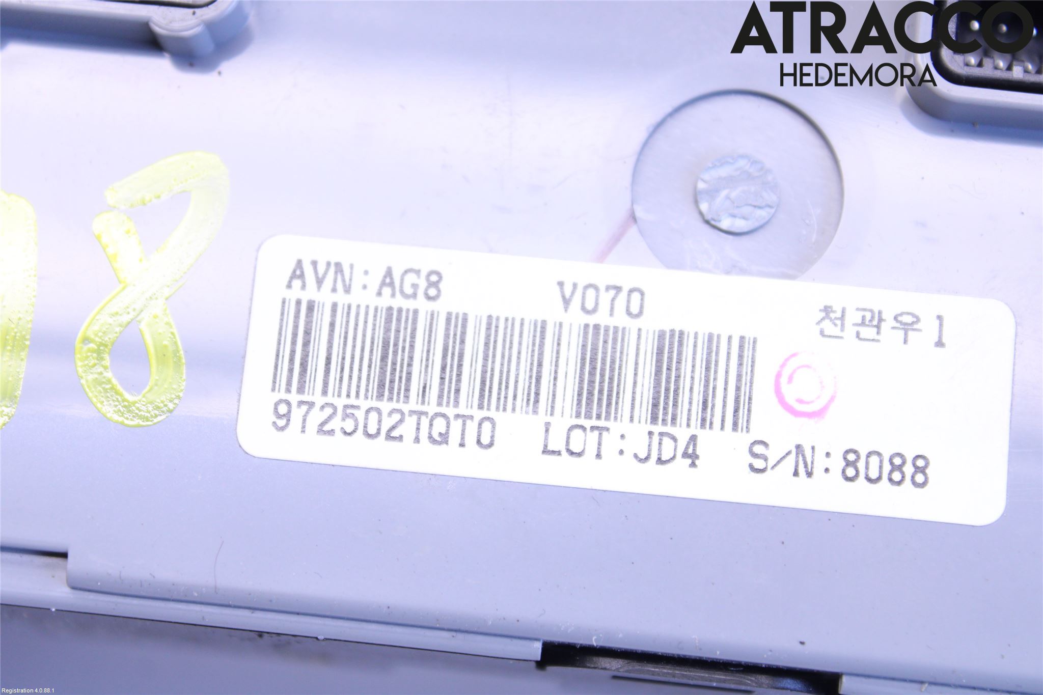 Kia OPTIMA 00-15 Varme Ac Betjening-Display