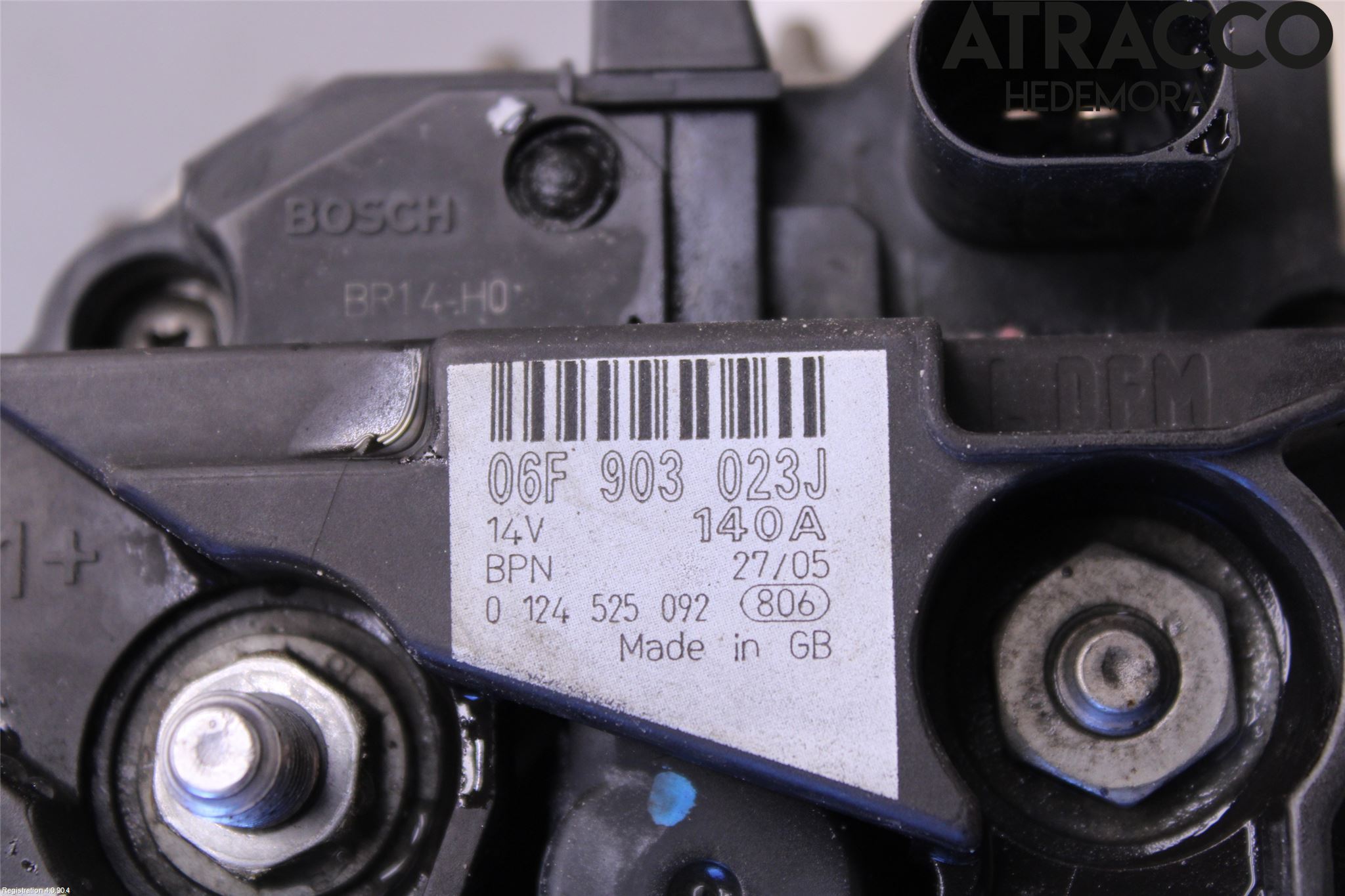 Volkswagen VW TRANSP/CARAVELLE (T5) 04-15 Dynamo