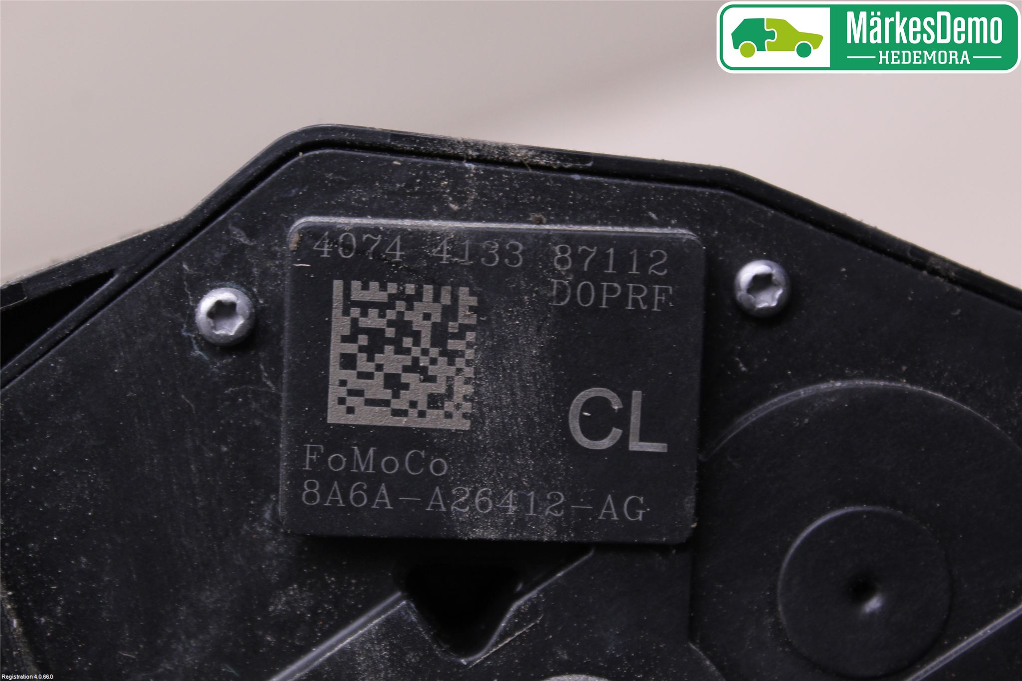 Ford FIESTA 09-12 Dørlås - Låsekasse