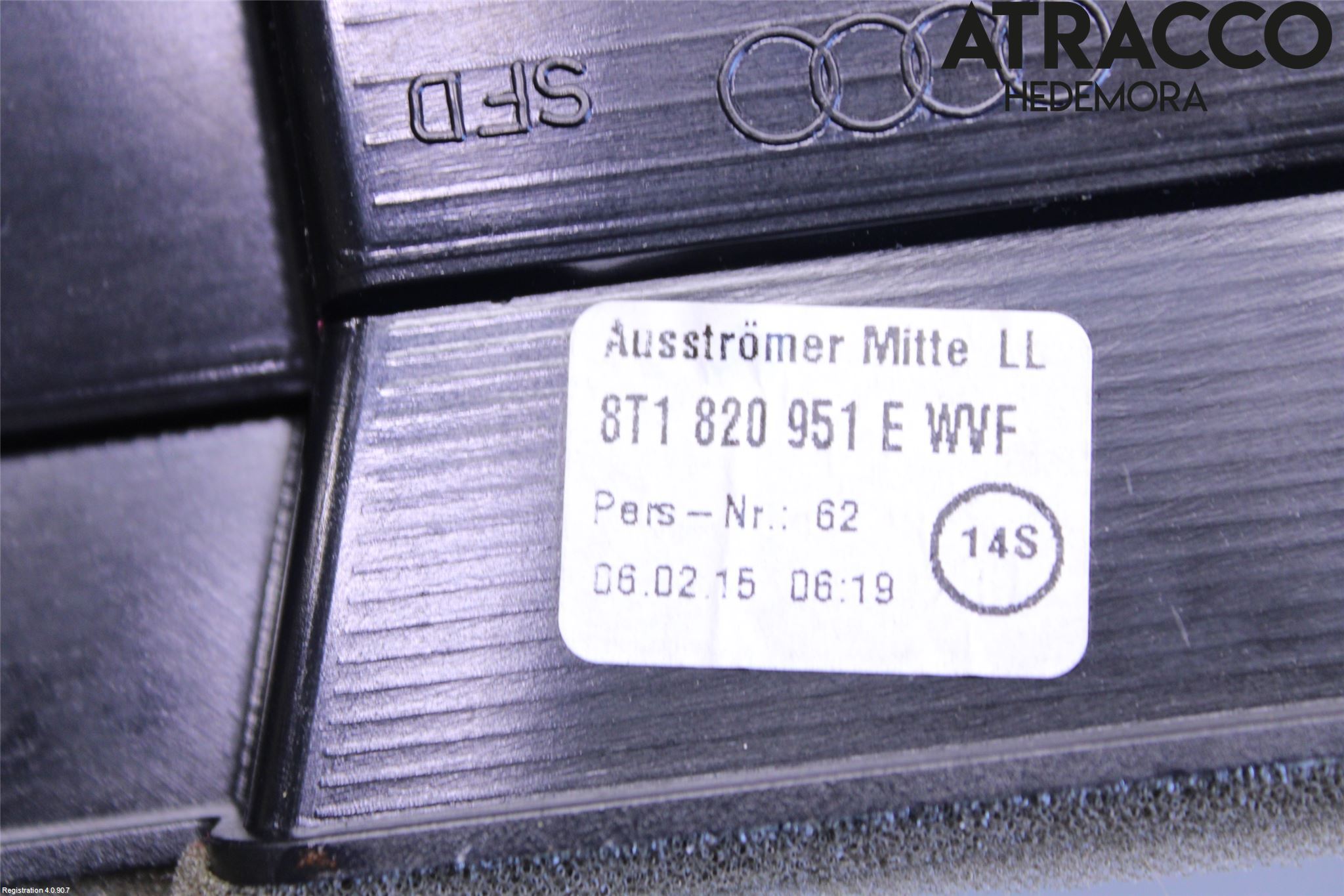 Audi A4 12-15 Dashbord Kanal - Dyse