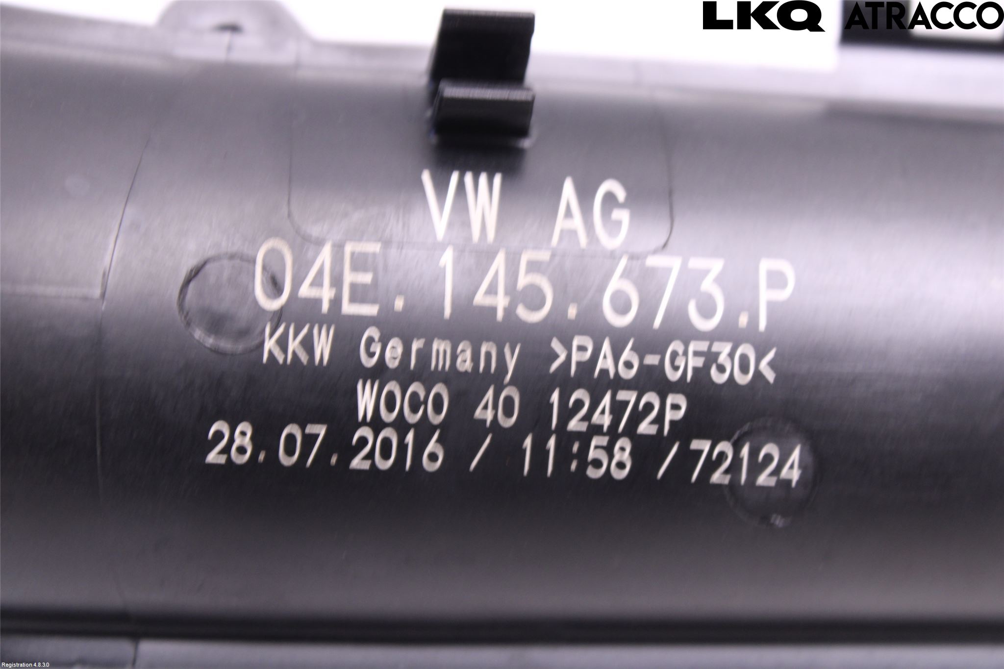 Volkswagen VW PASSAT 15-19 Intercooler Rør-Slange