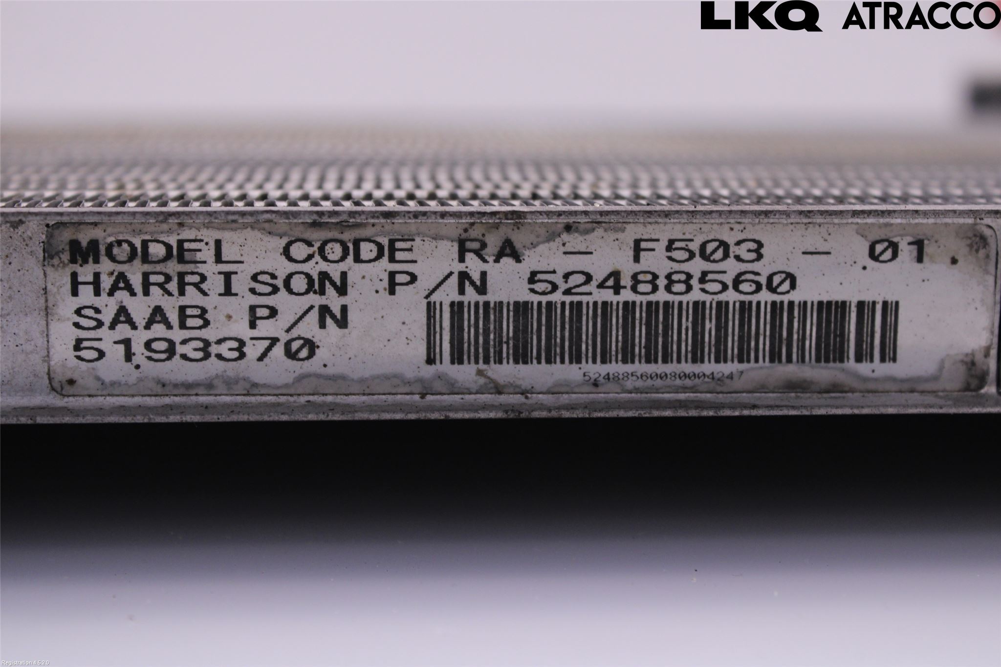 Saab 9-5     06-10 Radiator Manuell