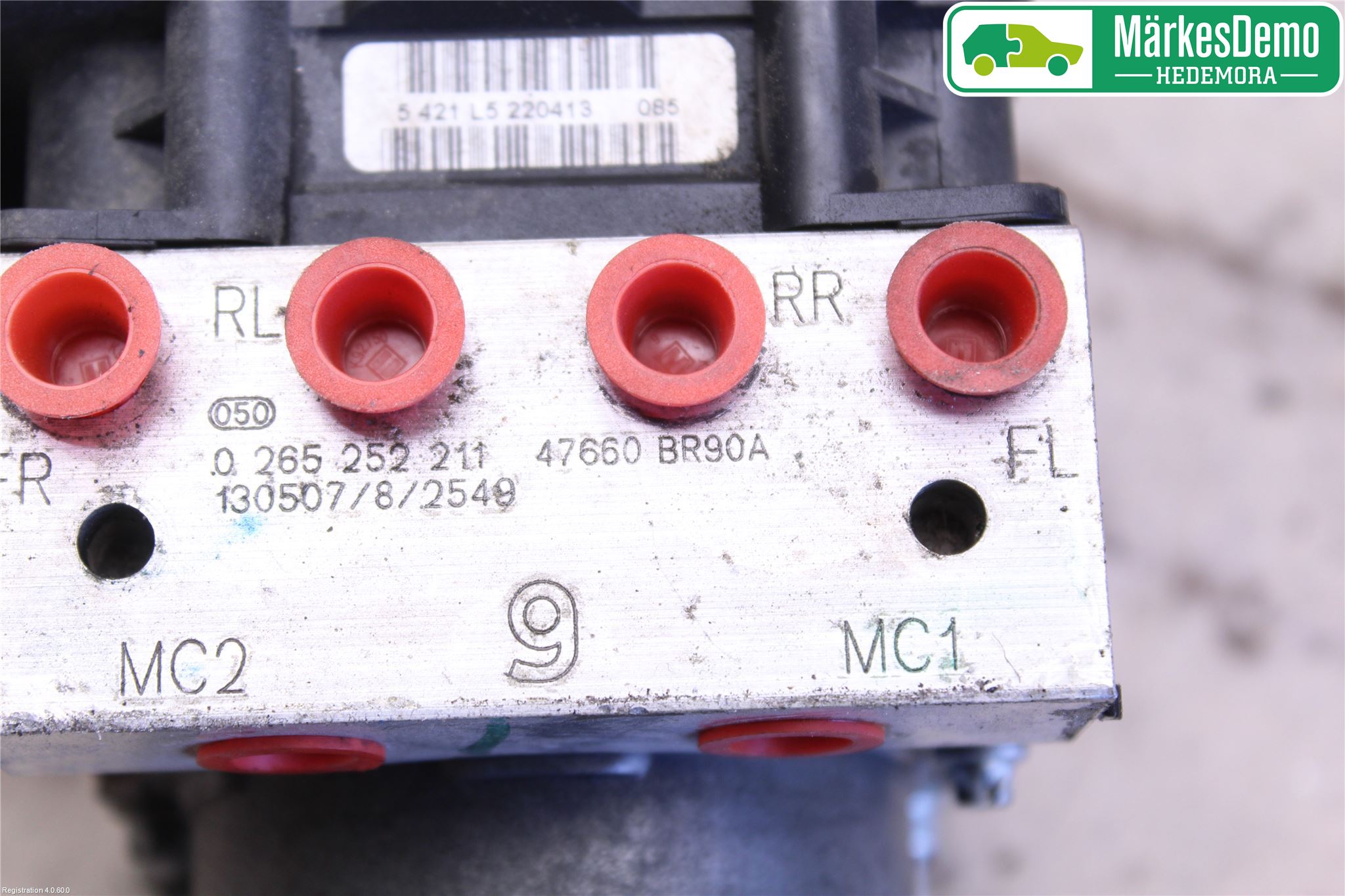 Nissan QASHQAI 10-14 Abs Hydraulikkaggregat