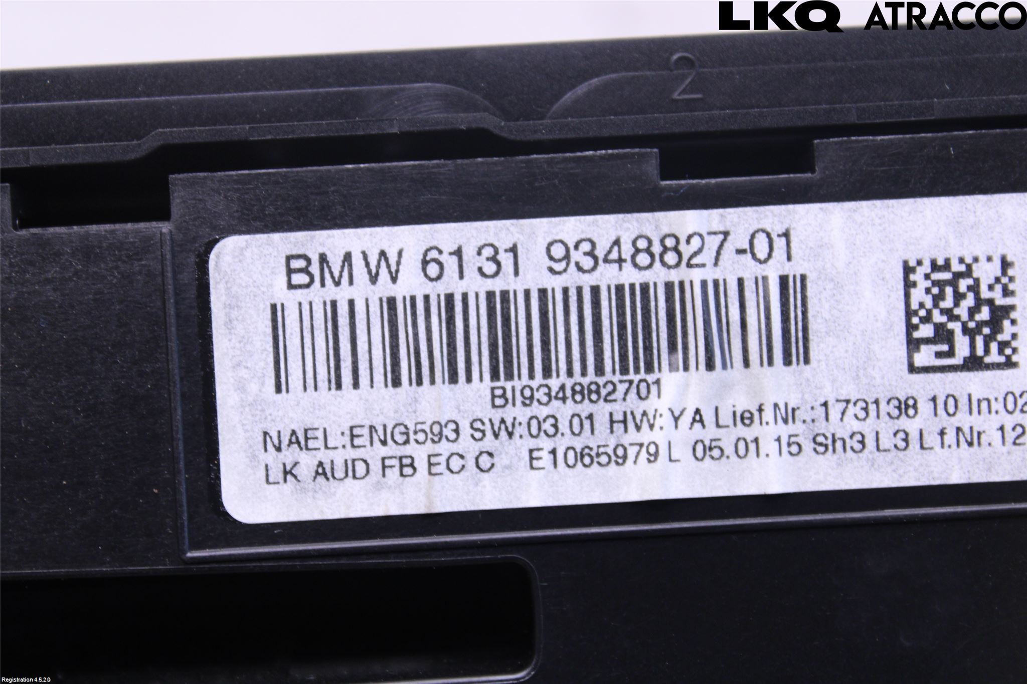 BMW 3 GT F34 13-19 Stereo Radio Med Cd
