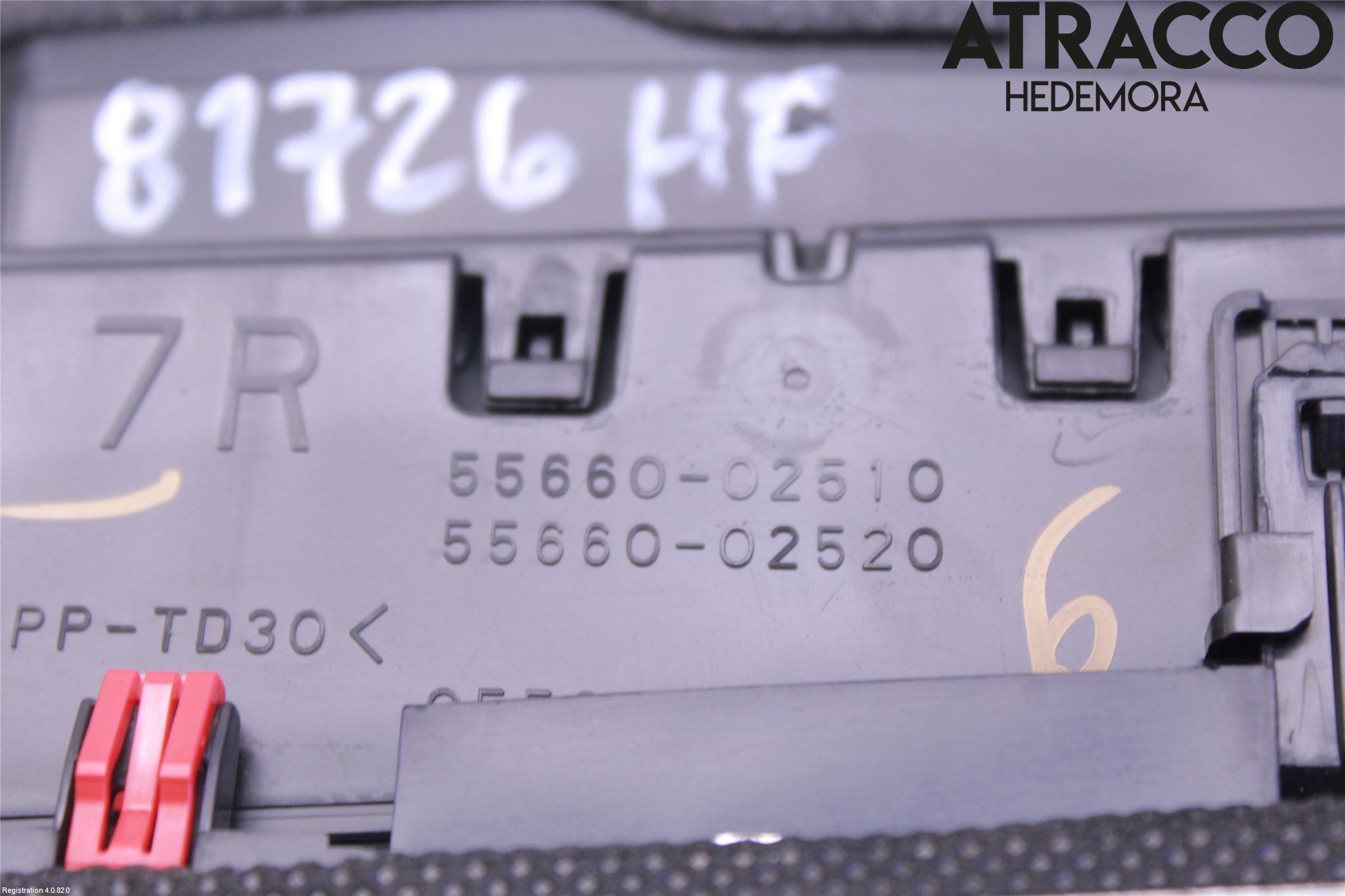 Toyota COROLLA 19- Dashbord Kanal - Dyse