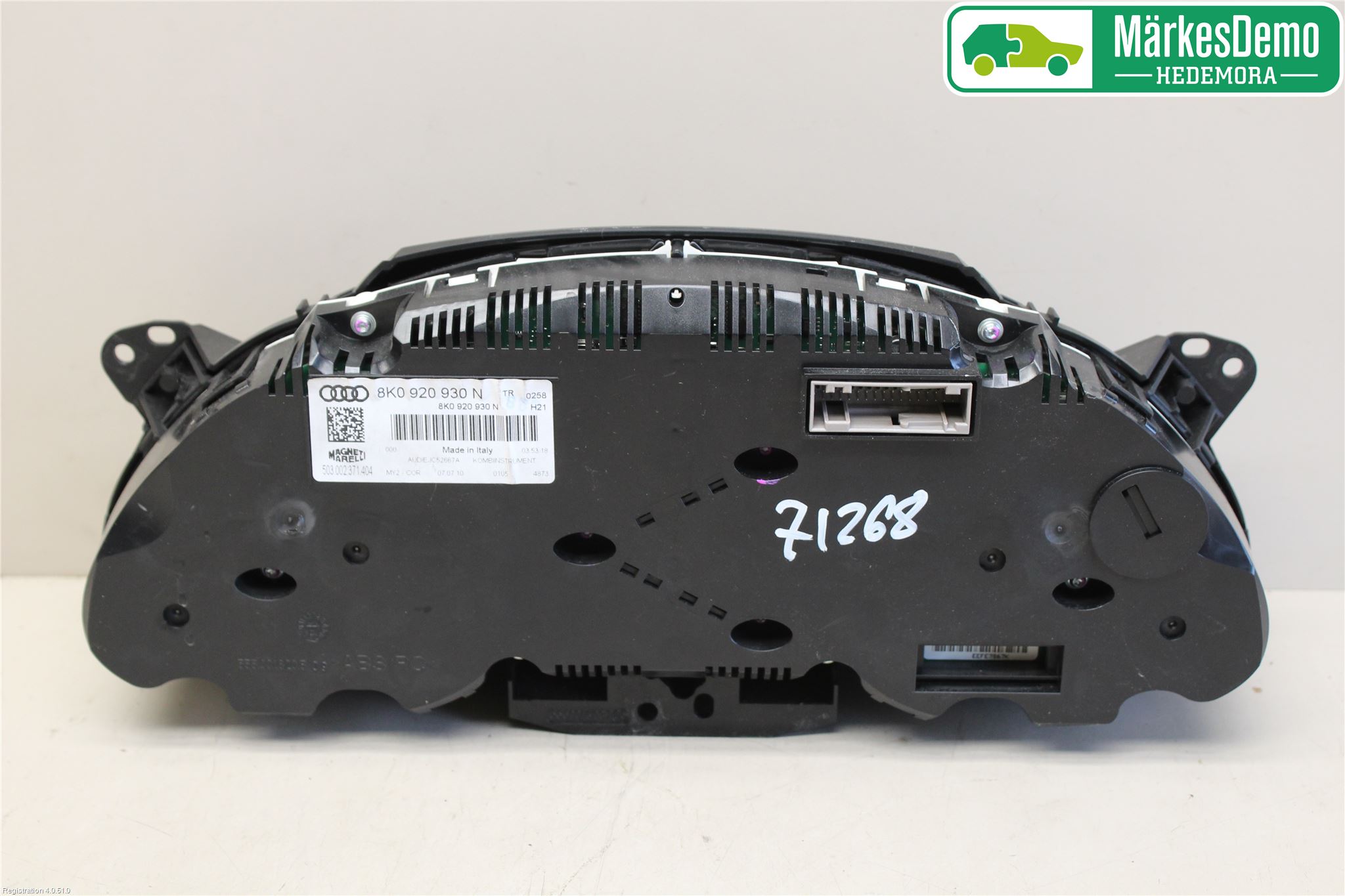 Audi A4/S4 08-11 Instr Kombinert