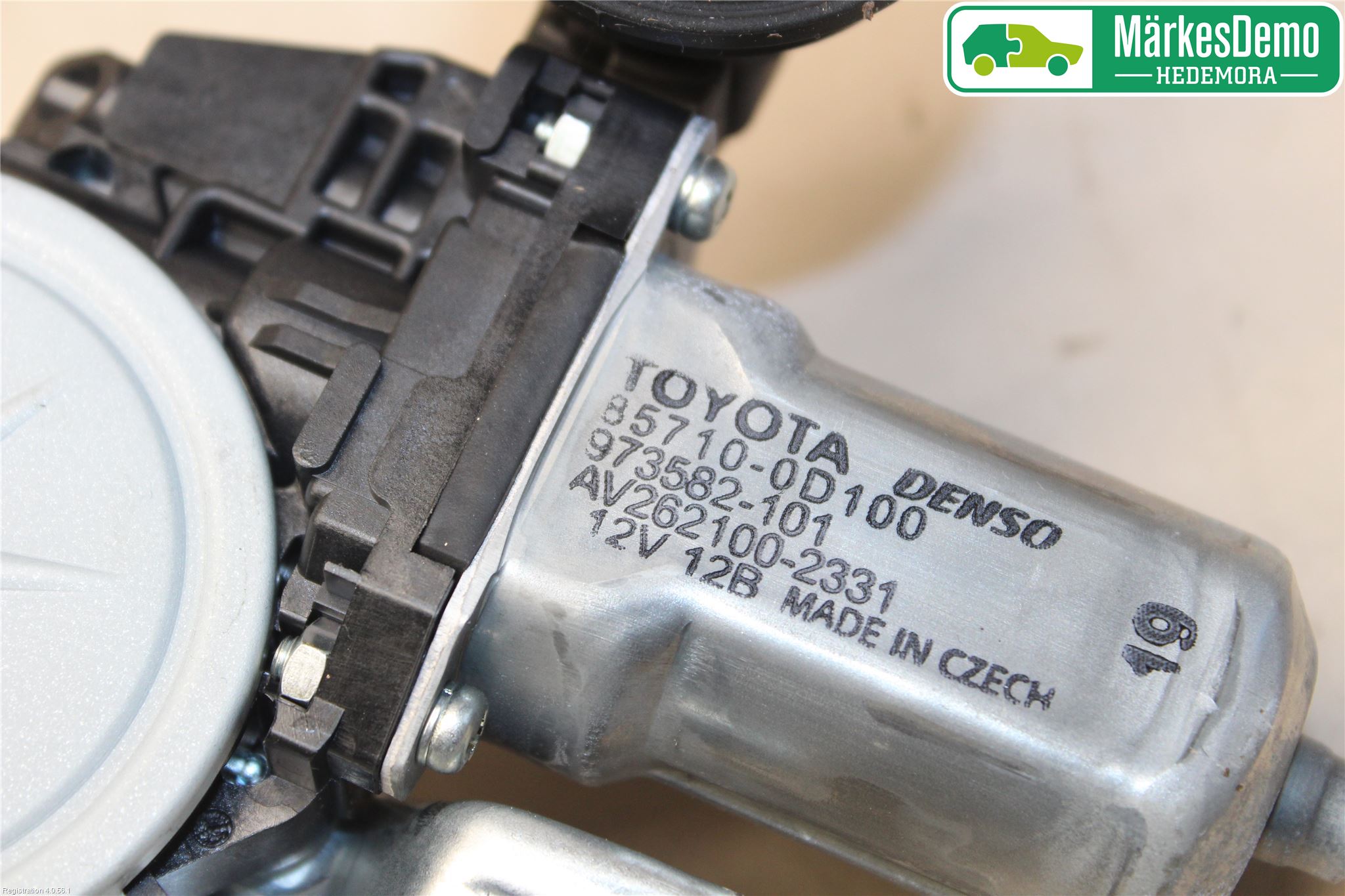 Toyota YARIS XP130 15-20 Vindusheis El Komp
