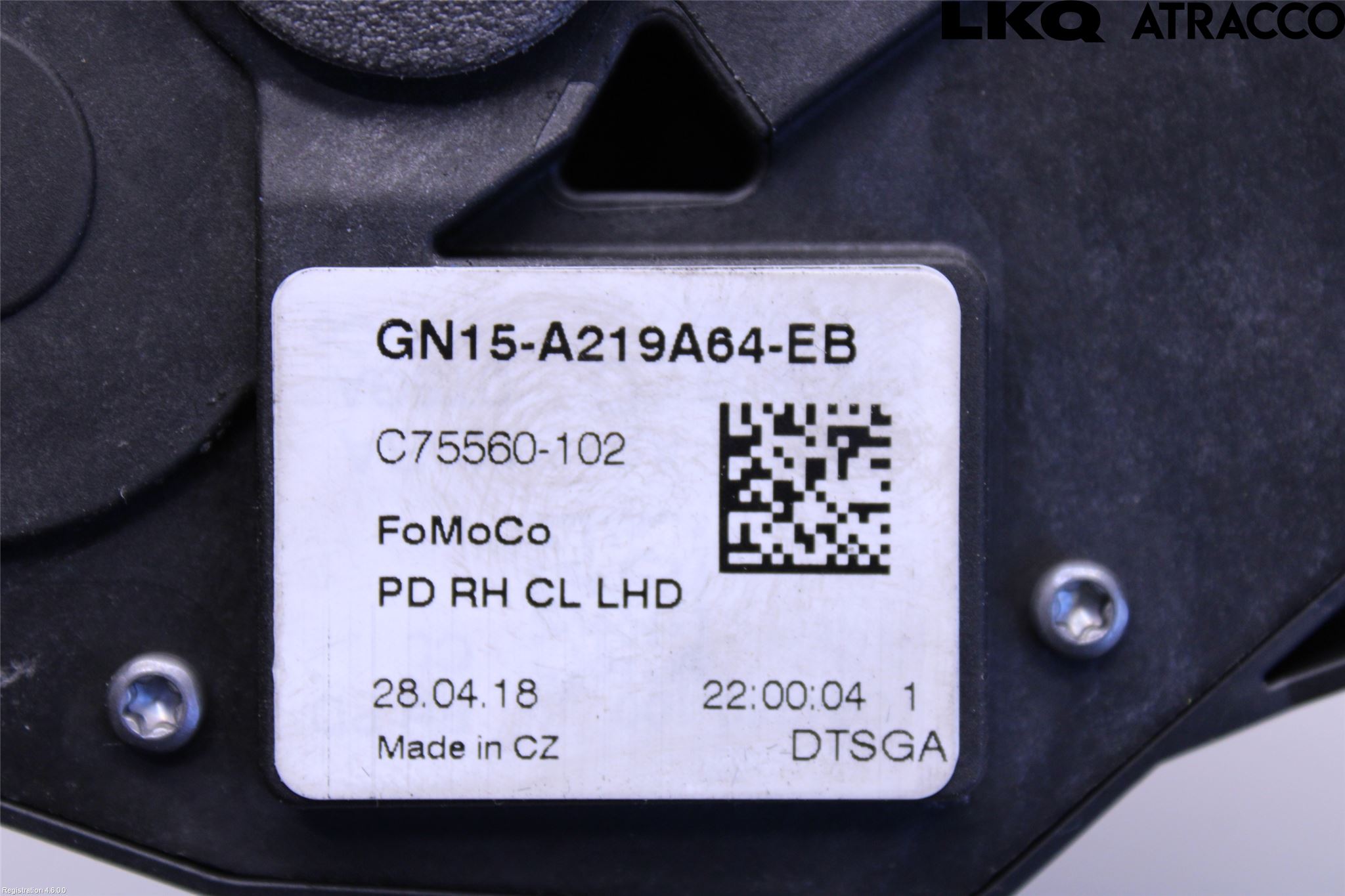 Ford ECOSPORT 17- Dørlås - Låsekasse