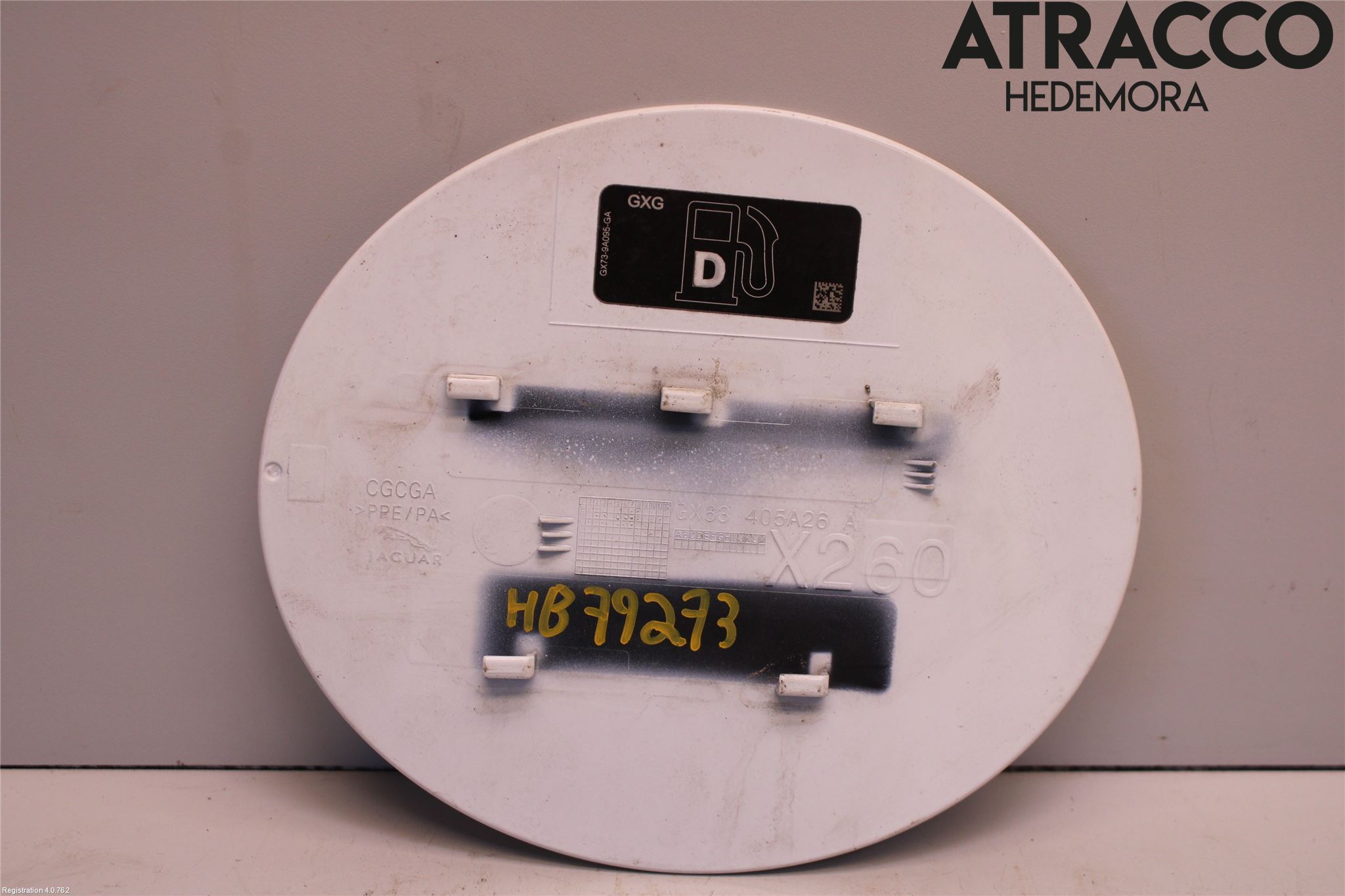 Jaguar XF (X260) 16-24 Drivstoff Tankluke