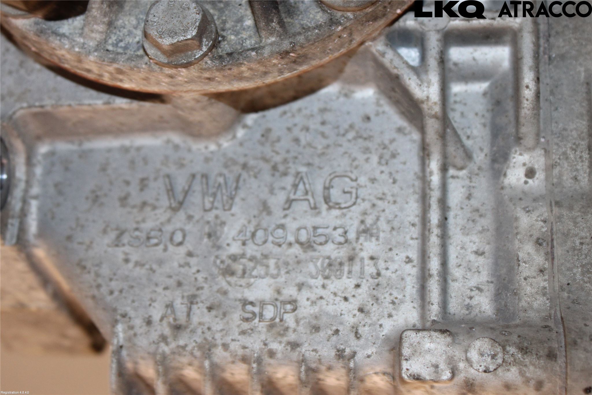 Volkswagen VW PASSAT 11-14 Gearkasse Fordelingskasse