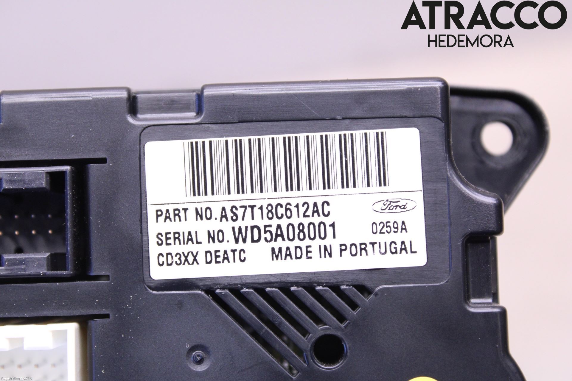 Ford S-MAX 06-15 Varme Ac Betjening-Display