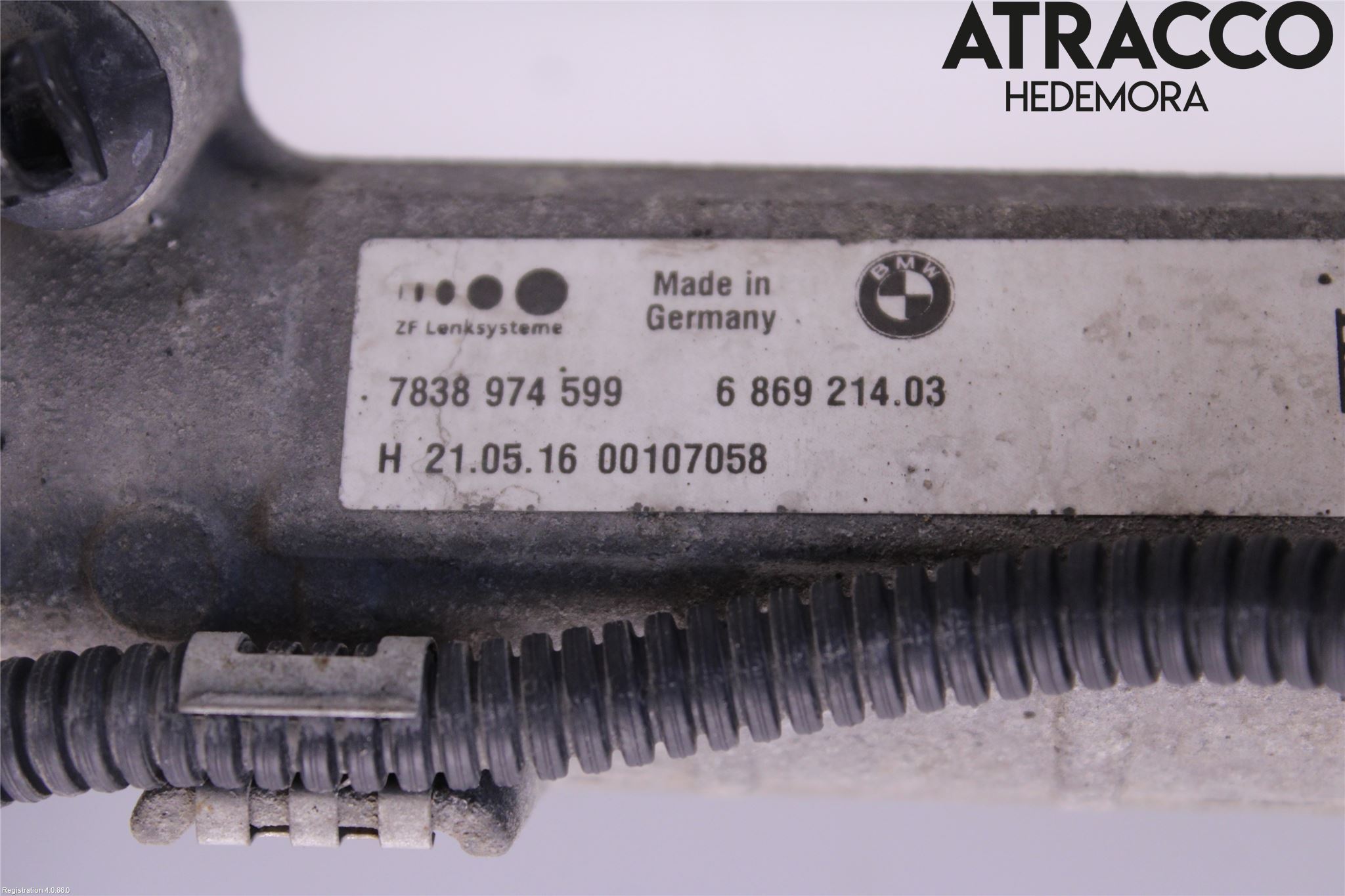 BMW 5 F10/F11/F18 09-17 Styrväxel/Snäcka Elektrisk