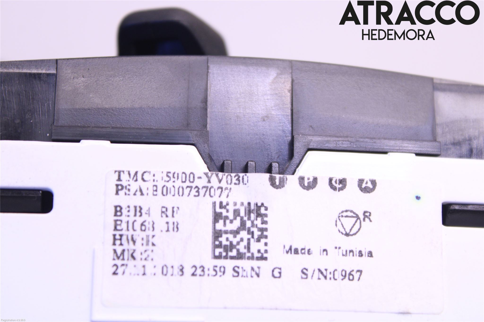 Toyota AYGO 15-21 Varme Ac Betjening-Display