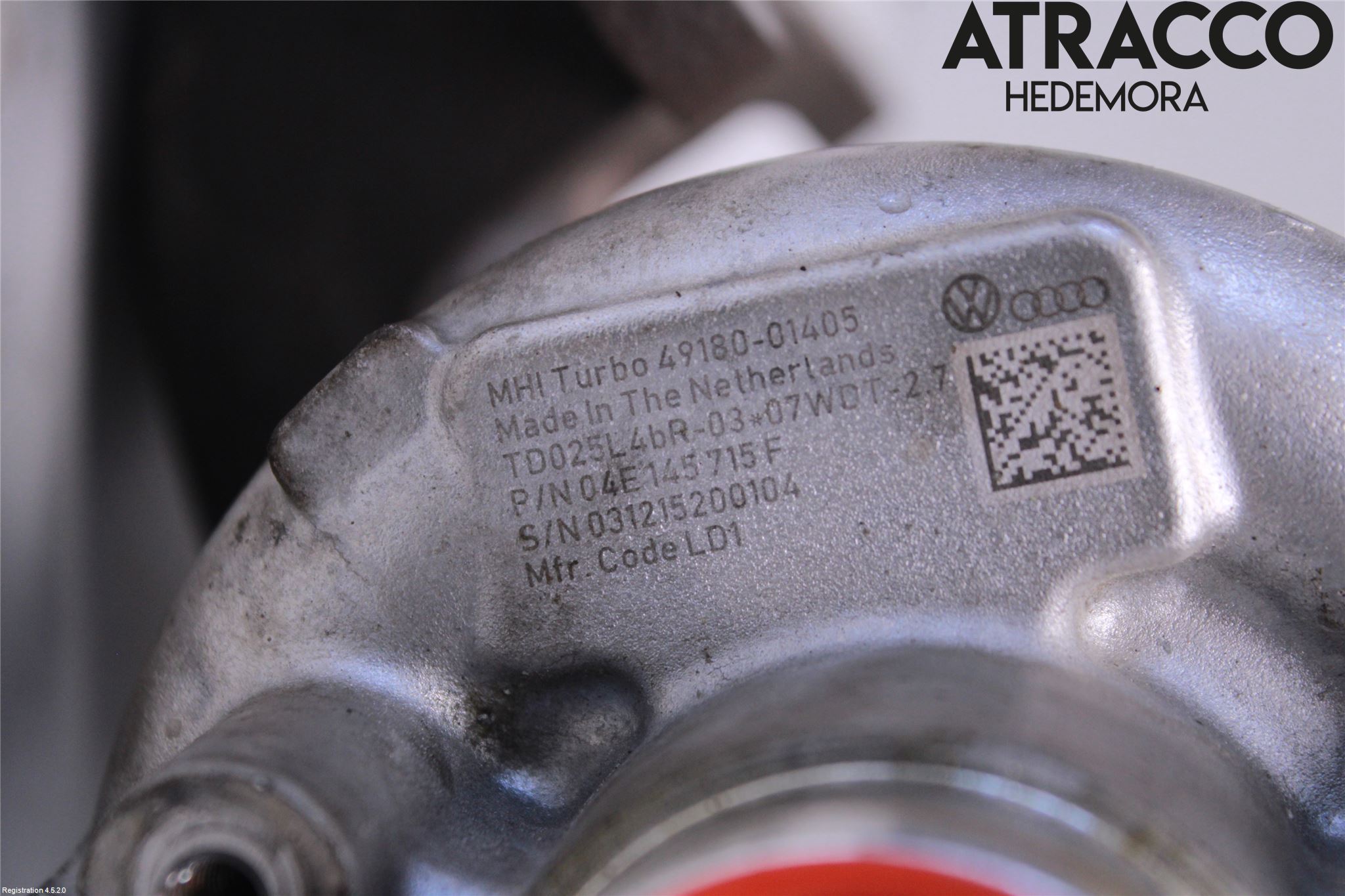 Volkswagen VW GOLF / E-GOLF VII 13-20 Turboaggregat