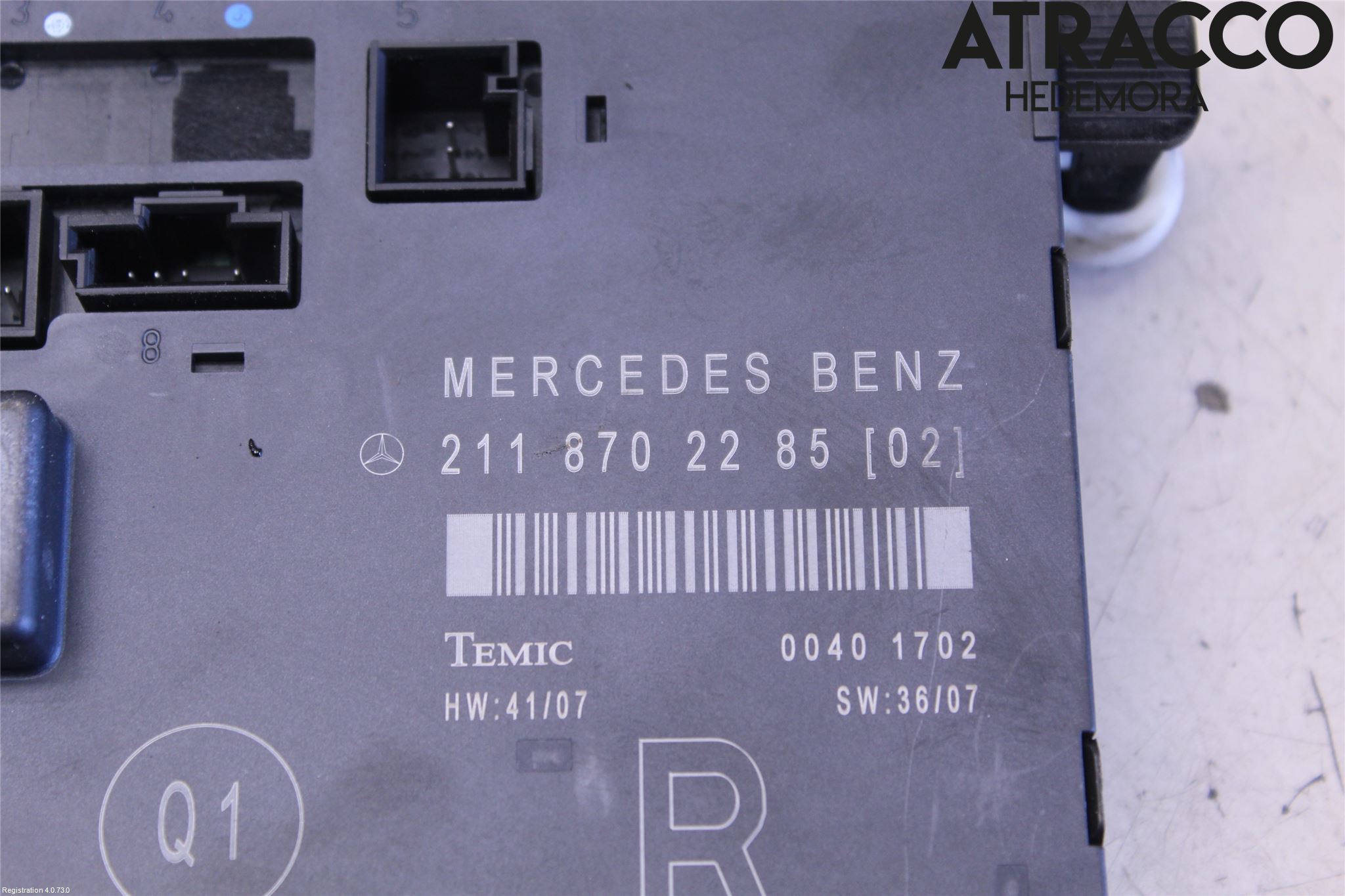 Mercedes-Benz MB E-KLASS (W211) 02-09 Styreenhet Dør