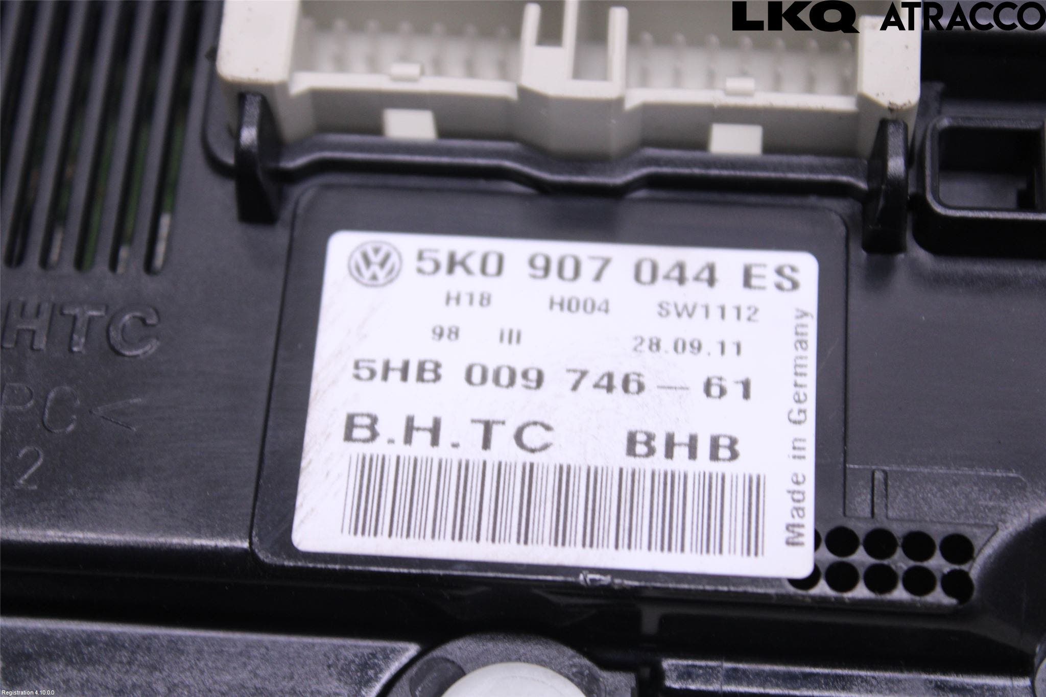 Volkswagen VW PASSAT 11-14 Varme Ac Betjening-Display