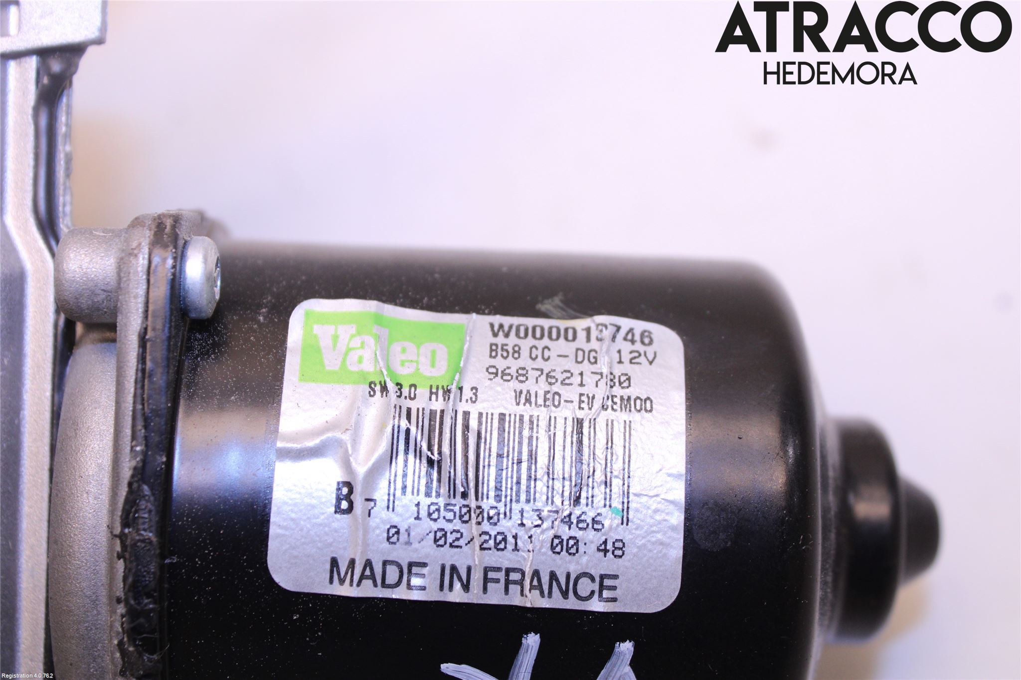 Citroen C4 GRAND PICASSO 07-13 Viskermotor Frontrute