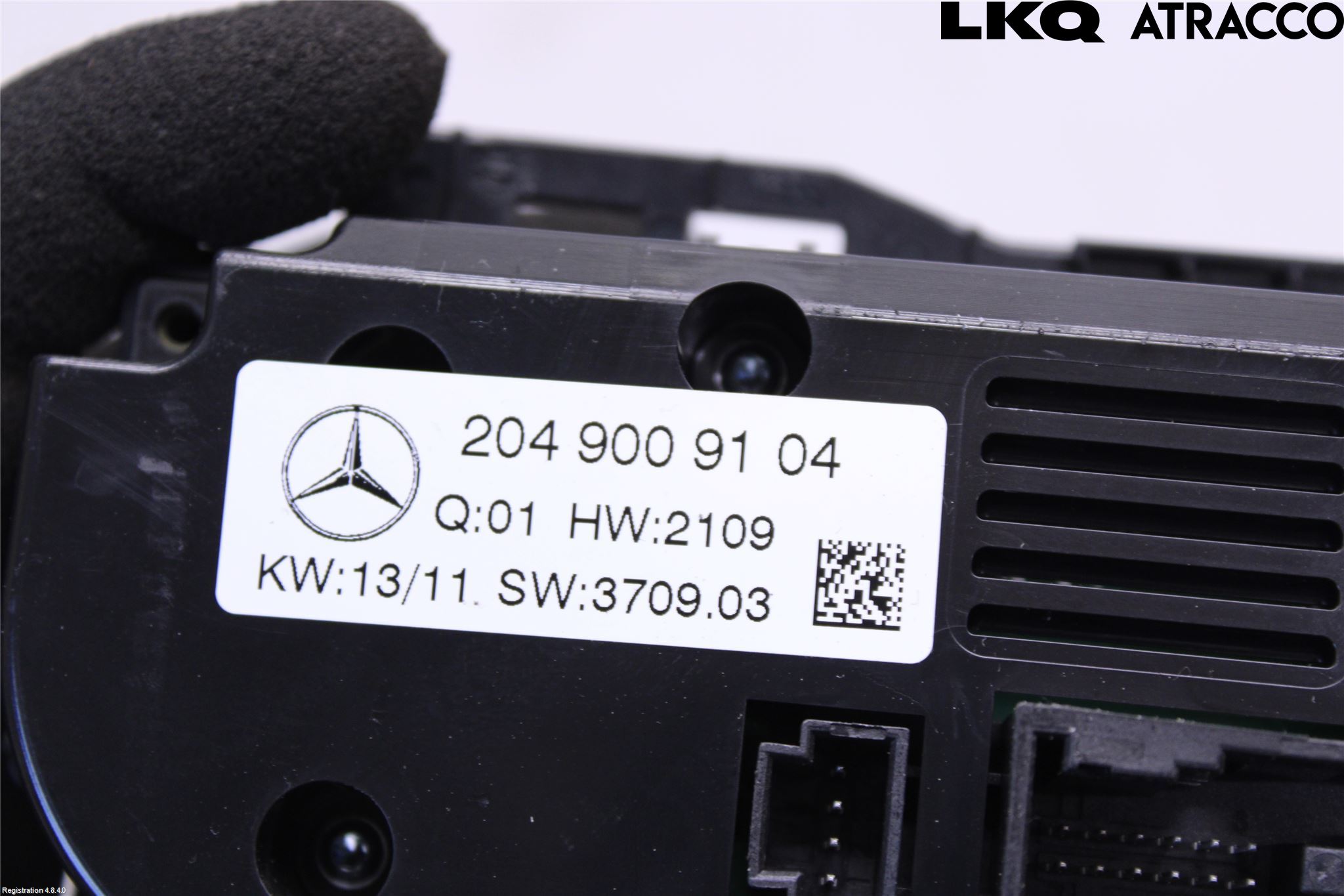 Mercedes-Benz MB GLK-KLASS (X204) 08-16 Varme Ac Betjening-Display