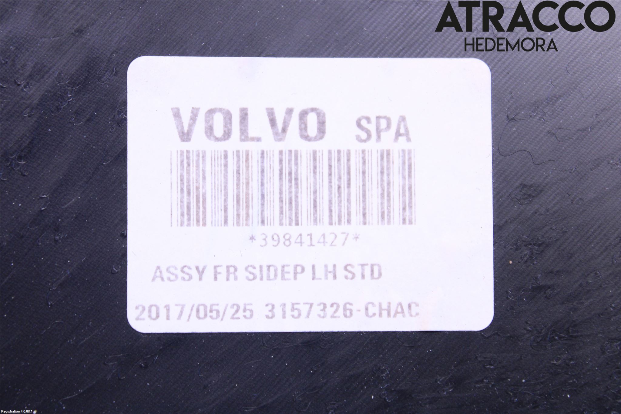 Volvo S90 17->> Innr Konsoll-Lomme